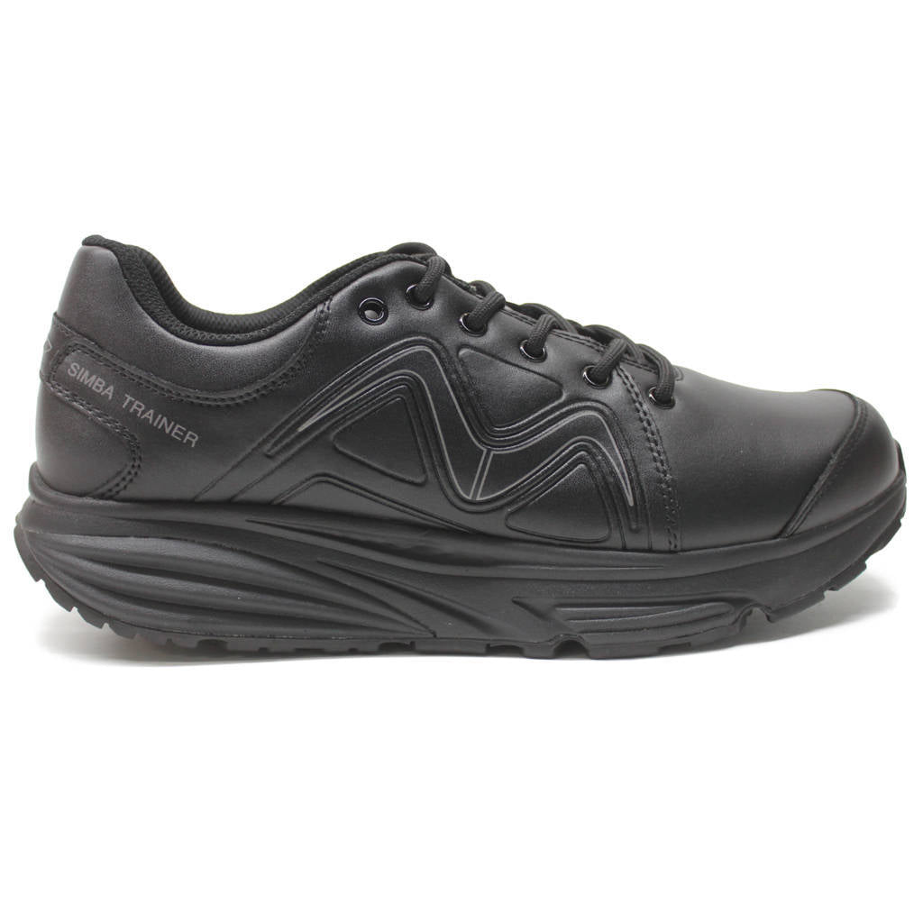 MBT Simba Leather Womens Sneakers#color_black