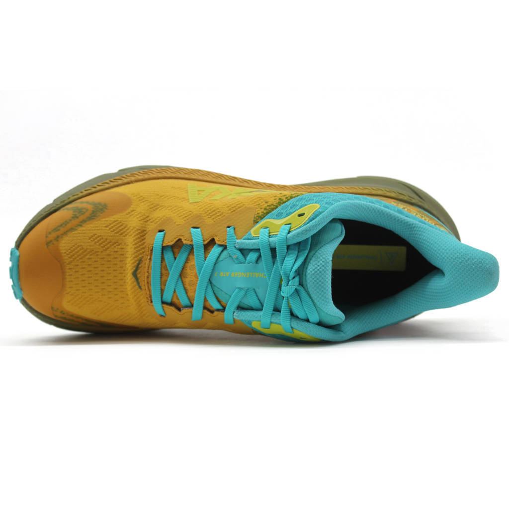 Hoka One One Challenger ATR 7 GTX Textile Synthetic Mens Sneakers#color_golden yellow avocado