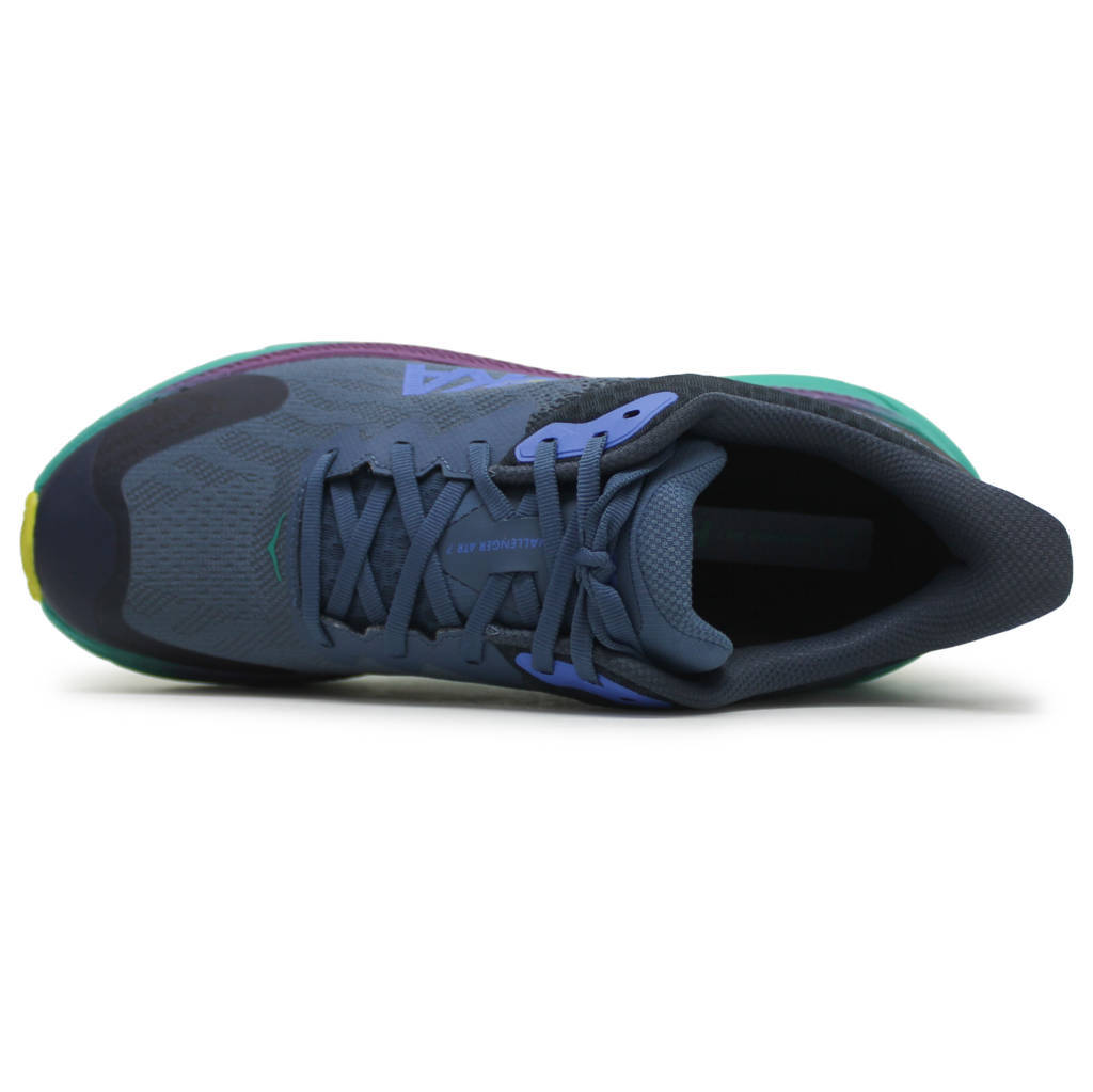 Hoka One One Challenger ATR 7 GTX Textile Synthetic Mens Sneakers#color_real teal tech green