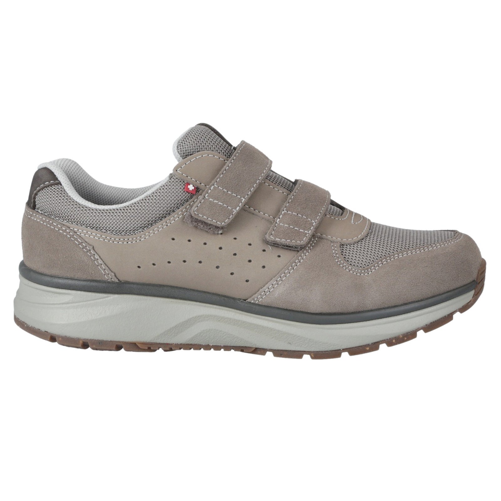 Joya Dynamo Suede Leather Mens Trainers#color_beige