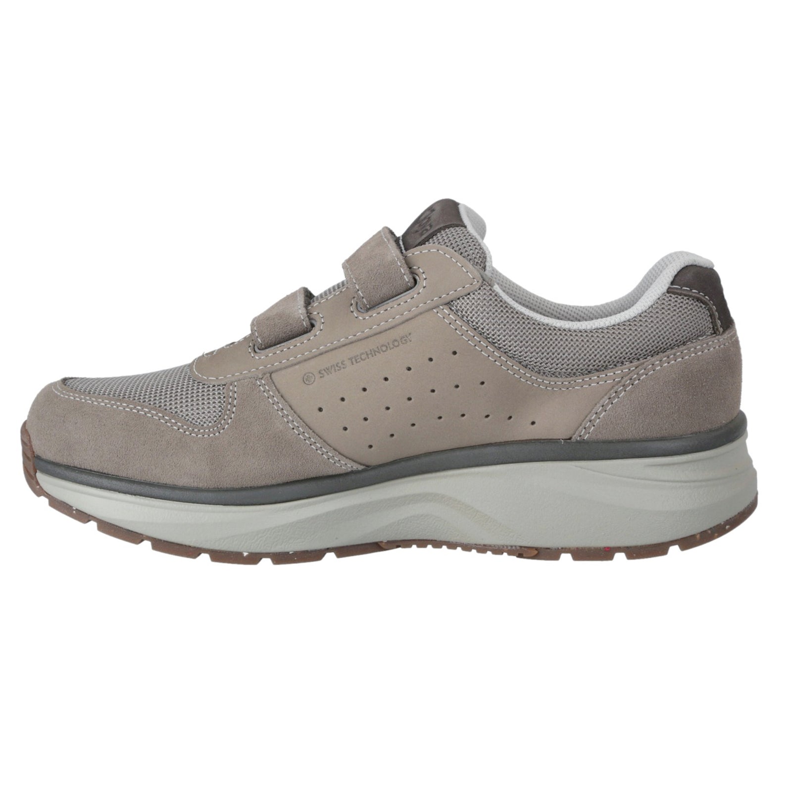 Joya Dynamo Suede Leather Mens Trainers#color_beige