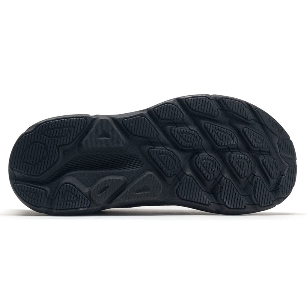 Hoka One One Clifton 9 GTX Textile Synthetic Mens Sneakers#color_black black