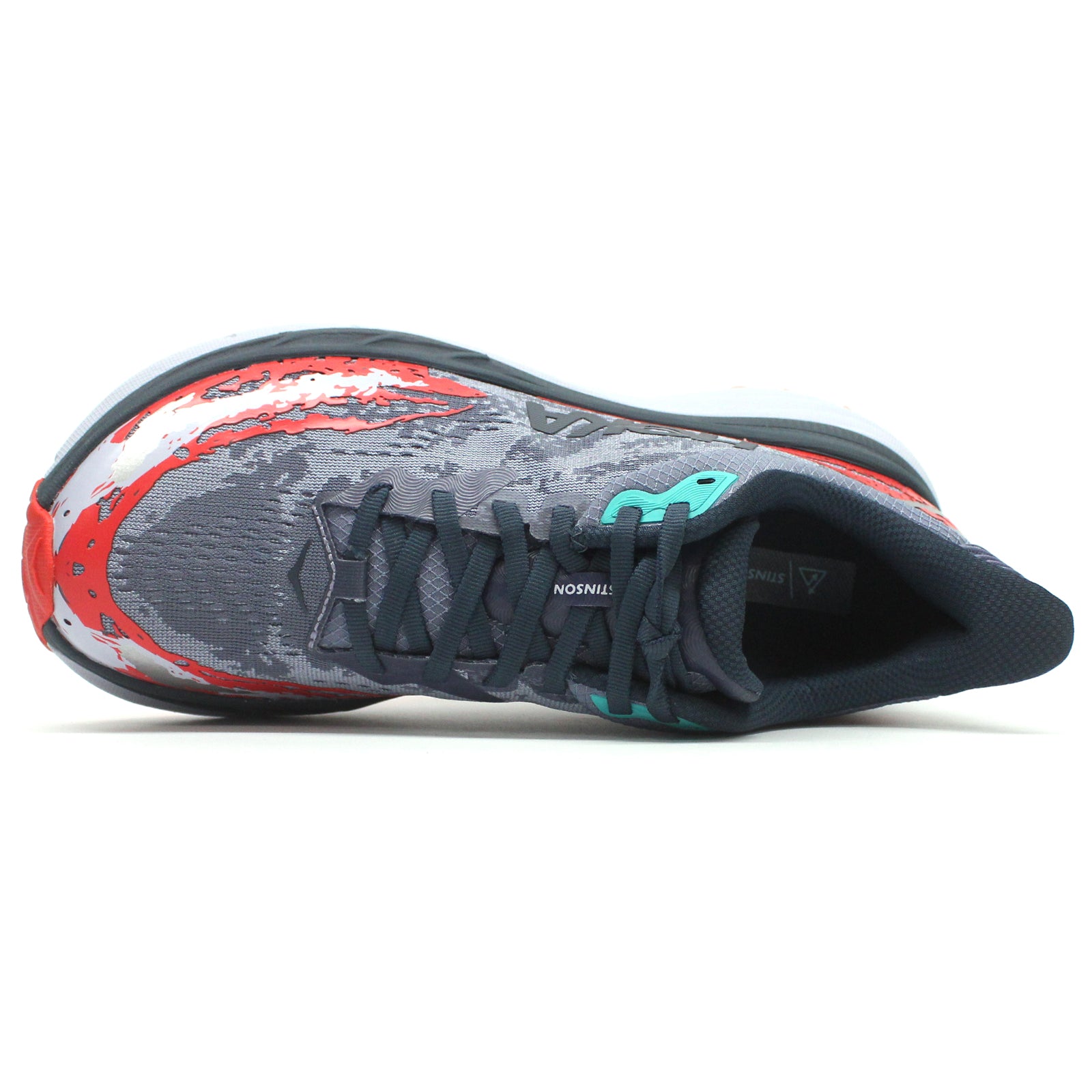 Hoka Stinson 7 Textile Synthetic Men's Running Shoes#color_anchor gull