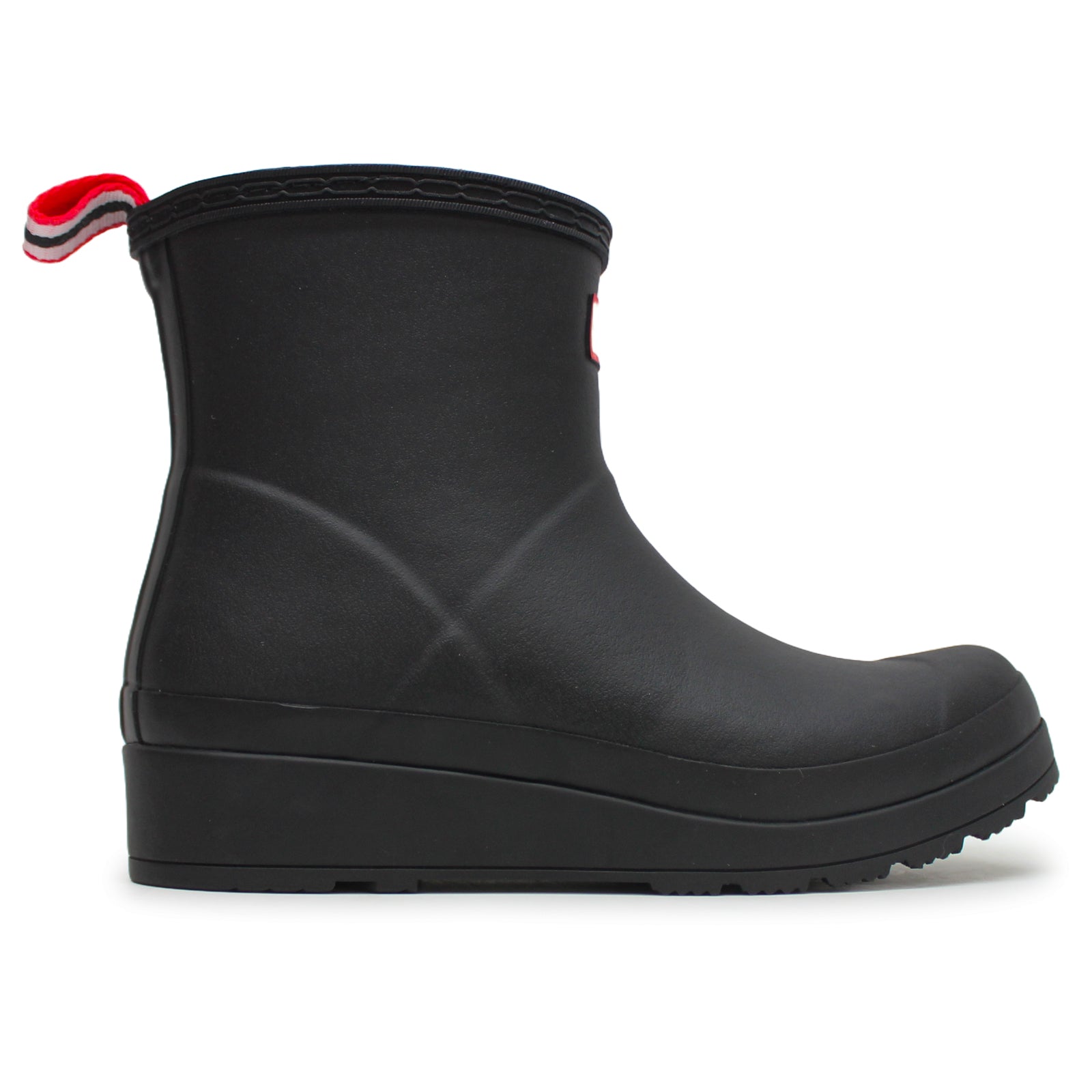 Hunter Play Short Insulated WFS2235RMA-BLK Rubber Womens Boots - Black - 40-41#color_black