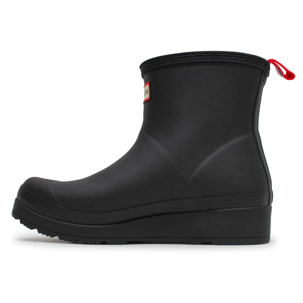 Hunter Play Short Insulated Rubber Womens Boots#color_black