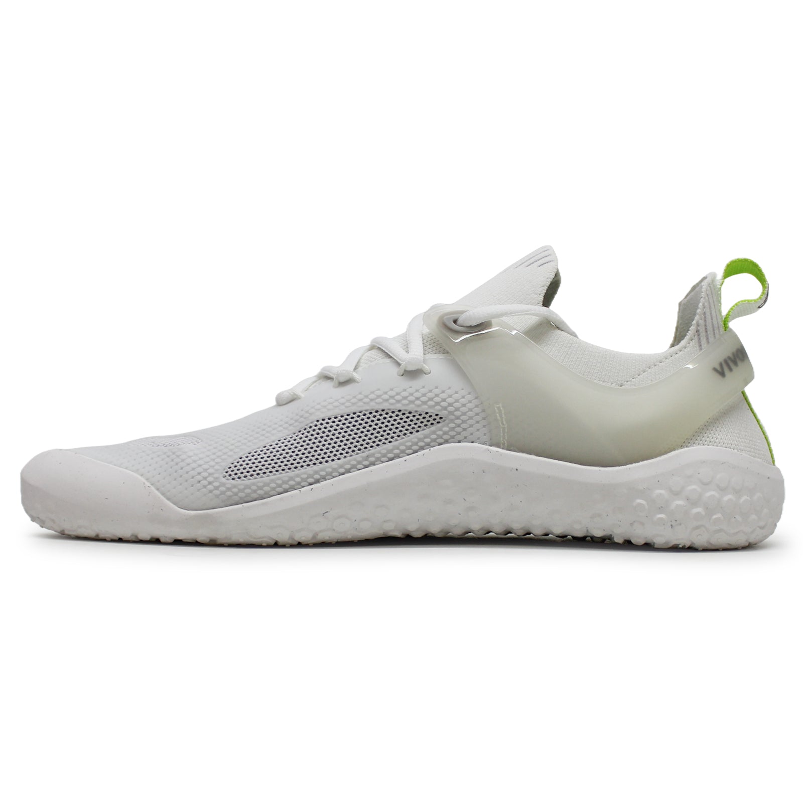 Vivobarefoot M Strength 309490-14 Textile Synthetic Mens Trainers - Bright White Grey - 43#color_bright white grey