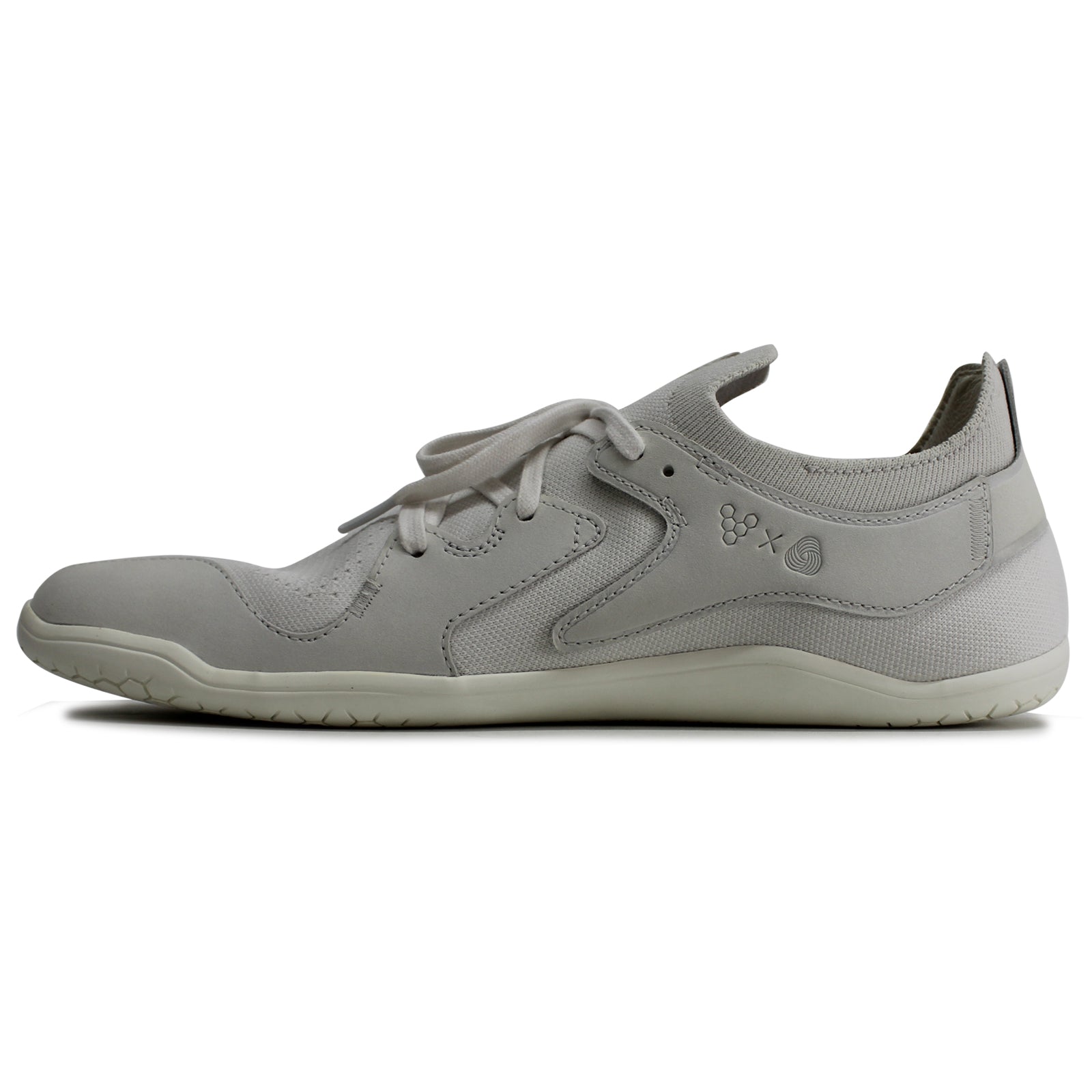 Vivobarefoot Primus Asana II Textile Nubuck Mens Trainers#color_limestone