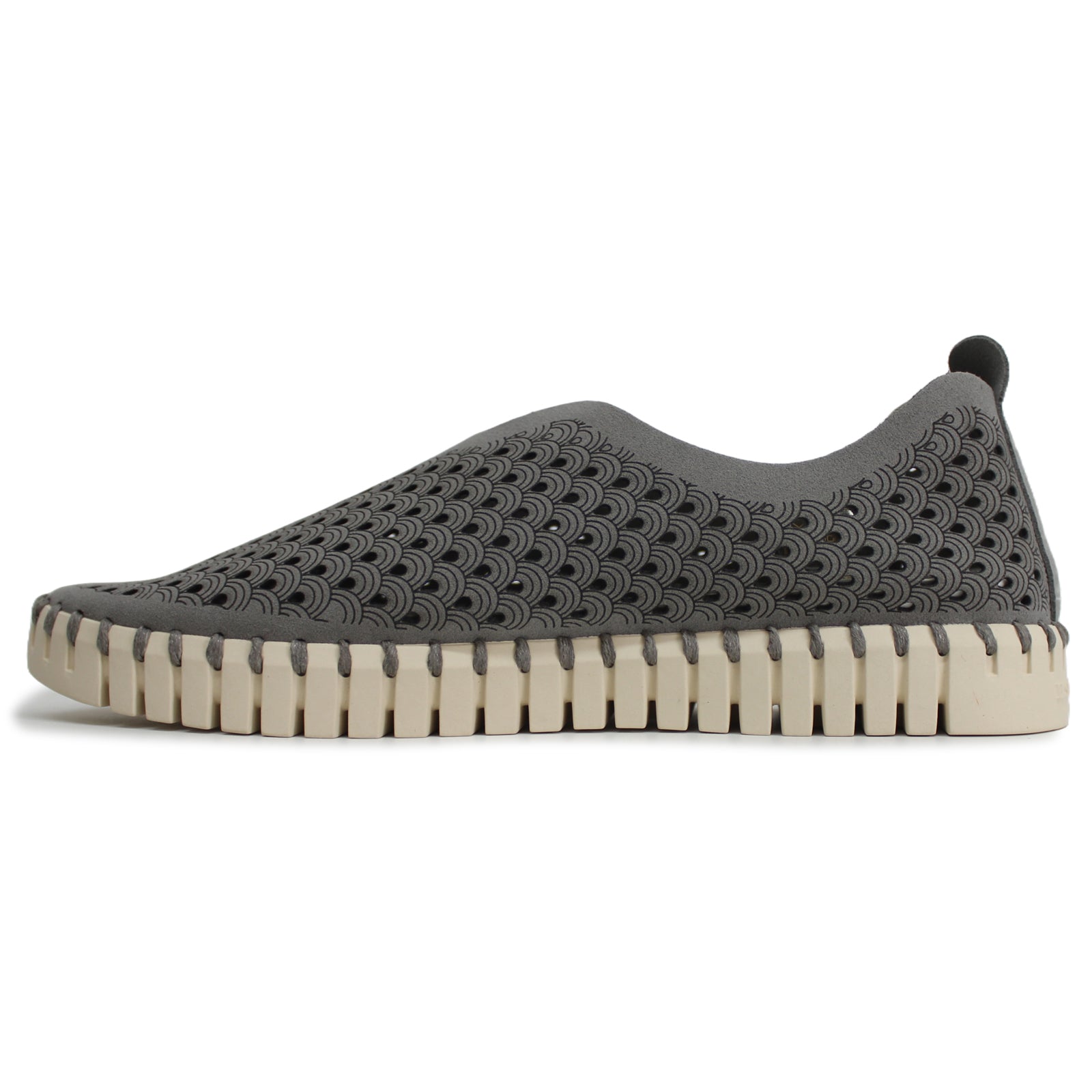 Ilse Jacobsen Tulip 3275 Textile Womens Shoes#color_grey