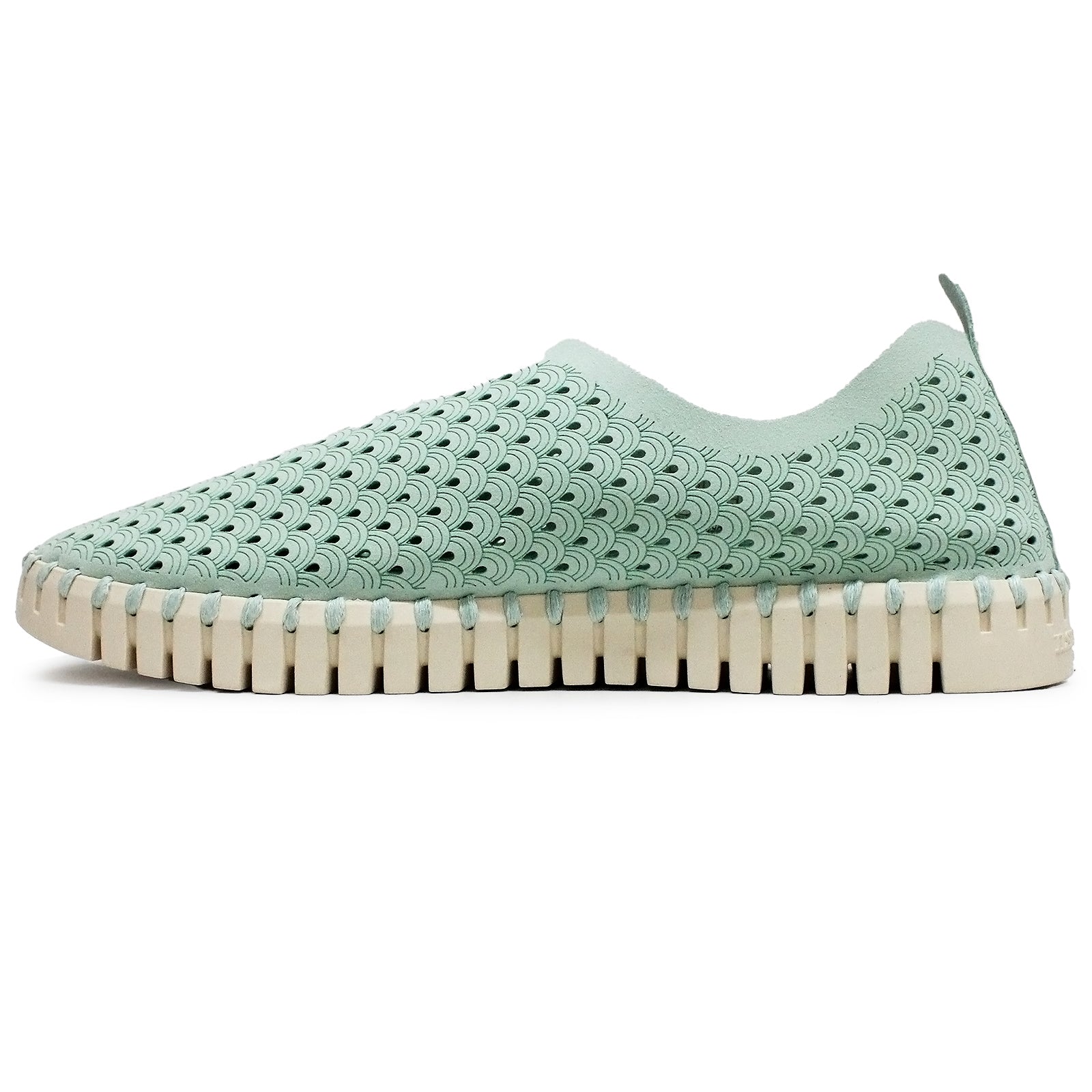 Ilse Jacobsen Tulip 3275 Textile Womens Shoes#color_laurel green