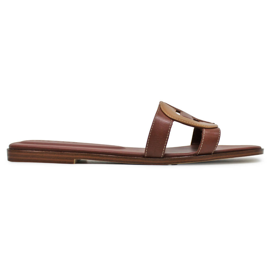 Cole Haan Chrisee Leather Womens Sandals#color_dark cuoio pecan