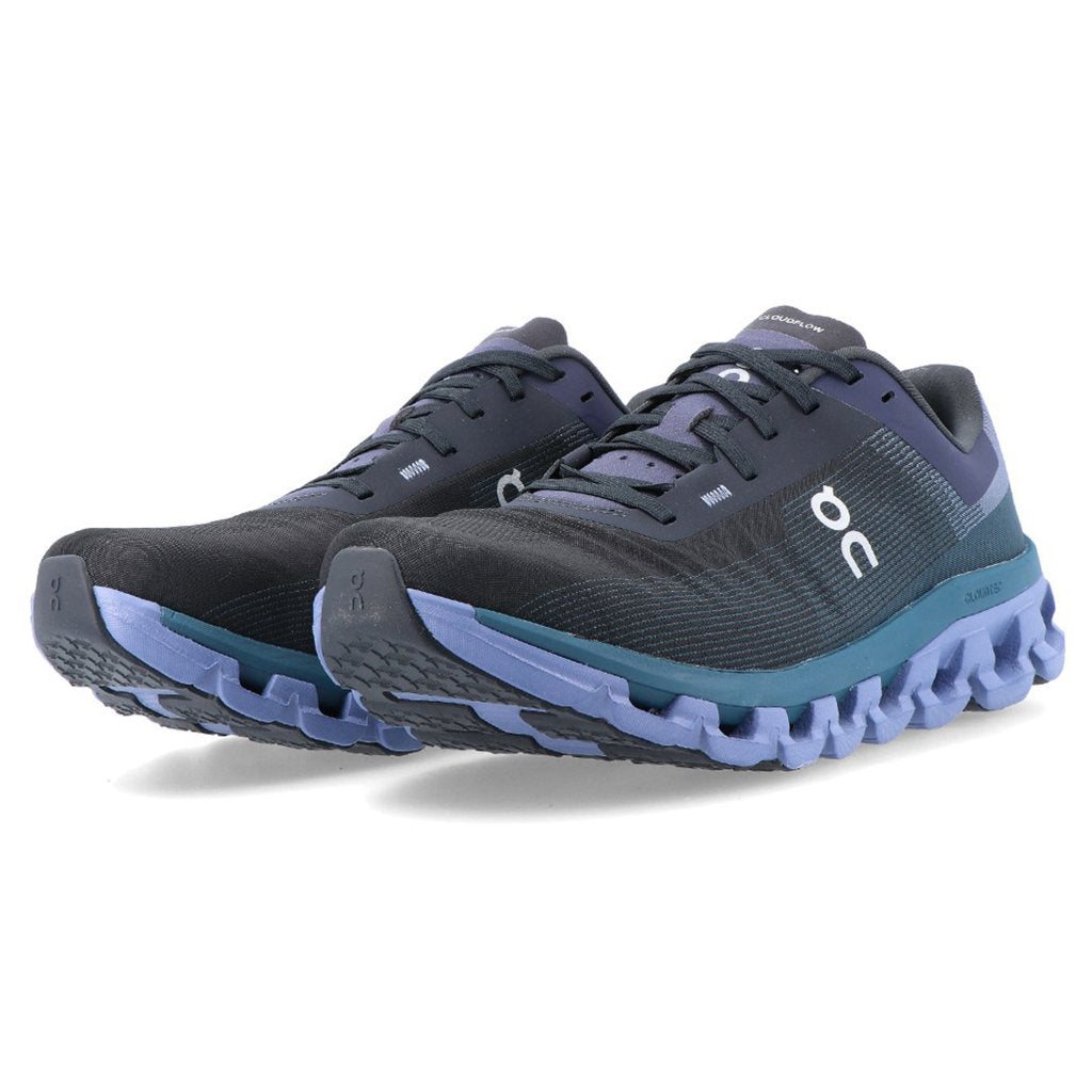 On Cloudflow 4 Textile Synthetic Men's Running Shoes#color_black storm