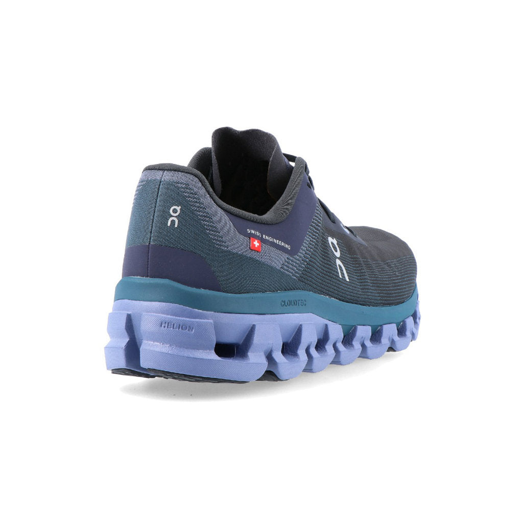 On Cloudflow 4 Textile Synthetic Men's Running Shoes#color_black storm