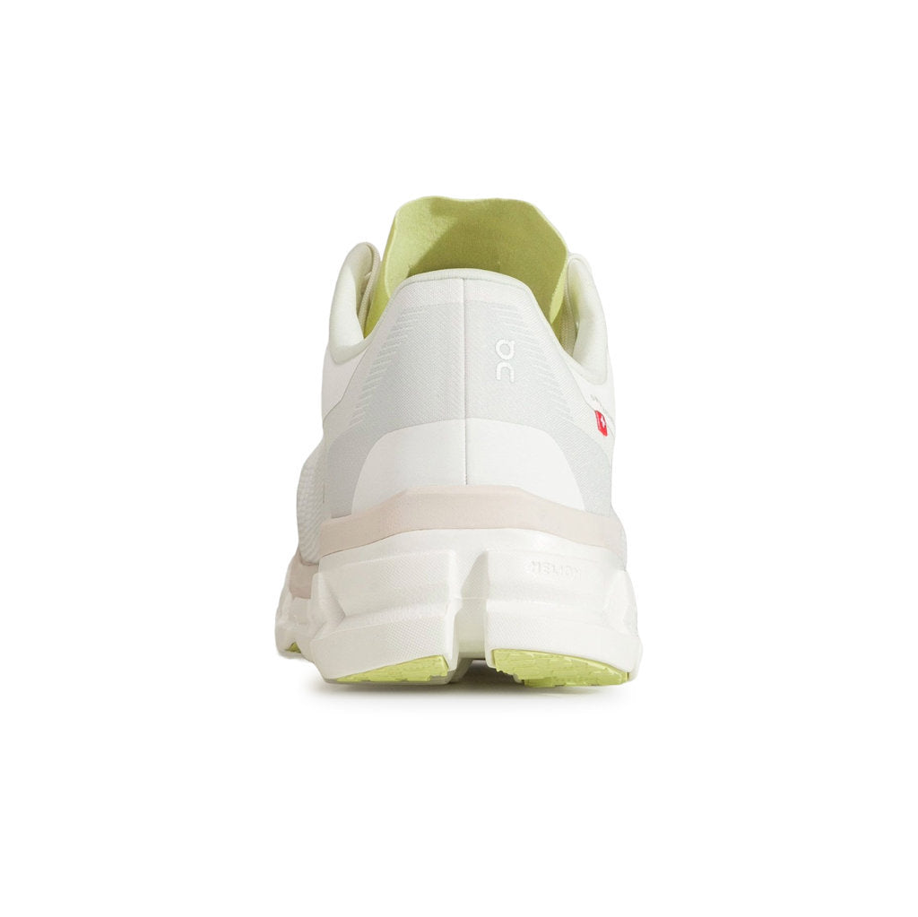 On Cloudflow 4 Textile Synthetic Women's Running Shoes#color_white sand