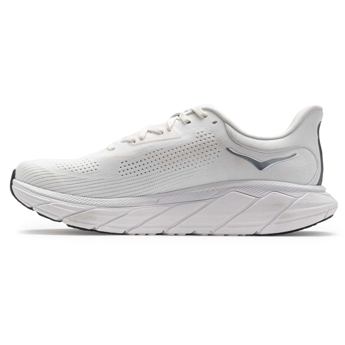 Hoka Arahi 7 Textile Mens Trainers#color_blanc de blanc steel wool