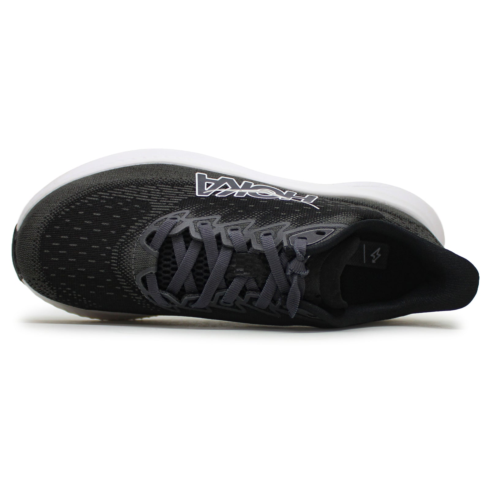 Hoka Mach 6 Textile Women's Running Shoes#color_black white