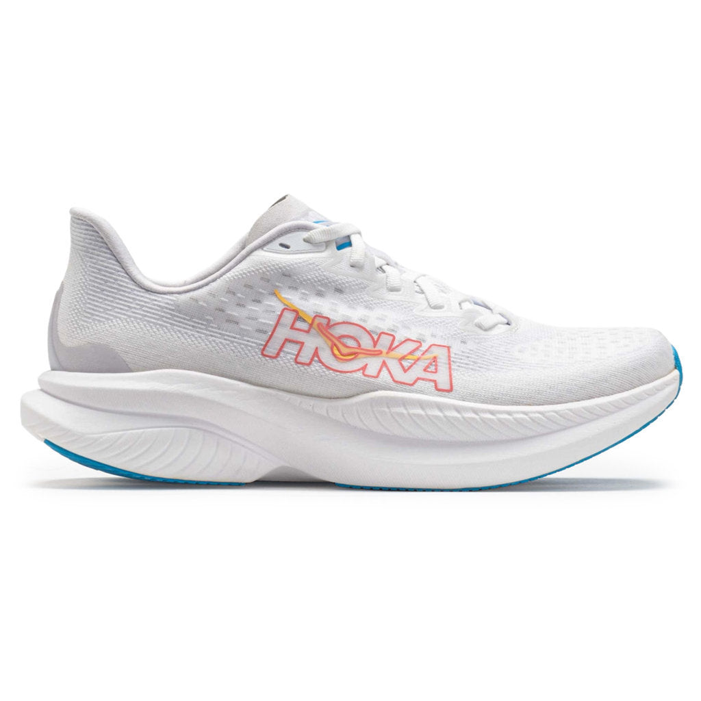 Hoka Mach 6 Textile Women's Running Shoes#color_white nimbus cloud