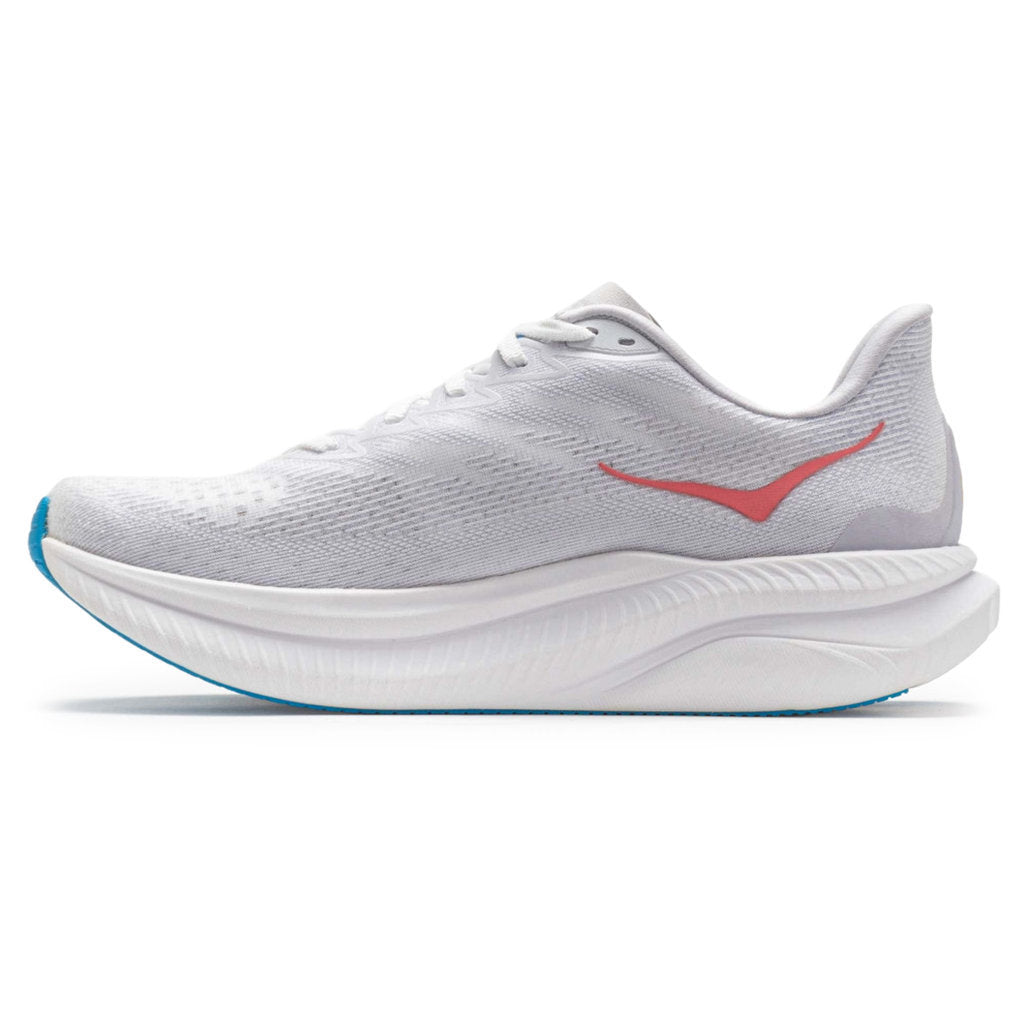 Hoka Mach 6 Textile Women's Running Shoes#color_white nimbus cloud