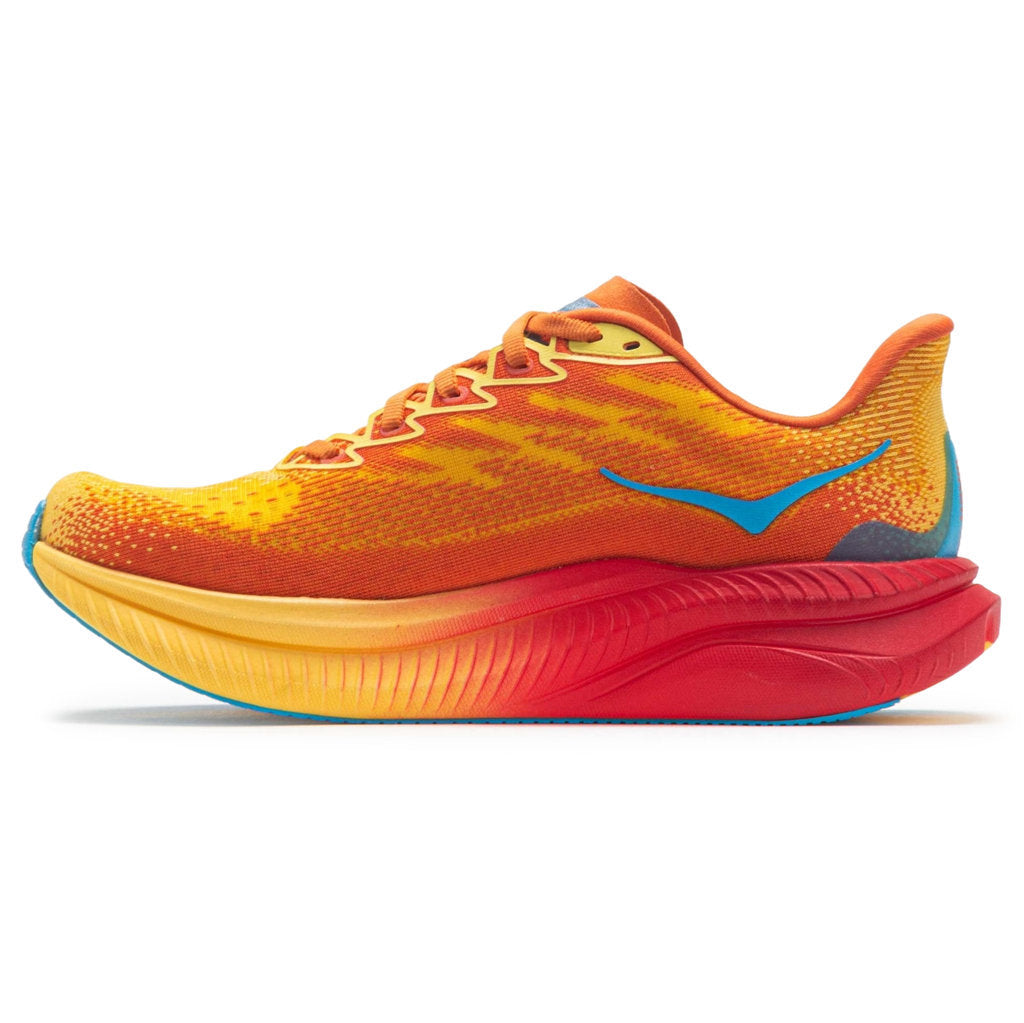 Hoka Mach 6 Textile Women's Running Shoes#color_poppy squash