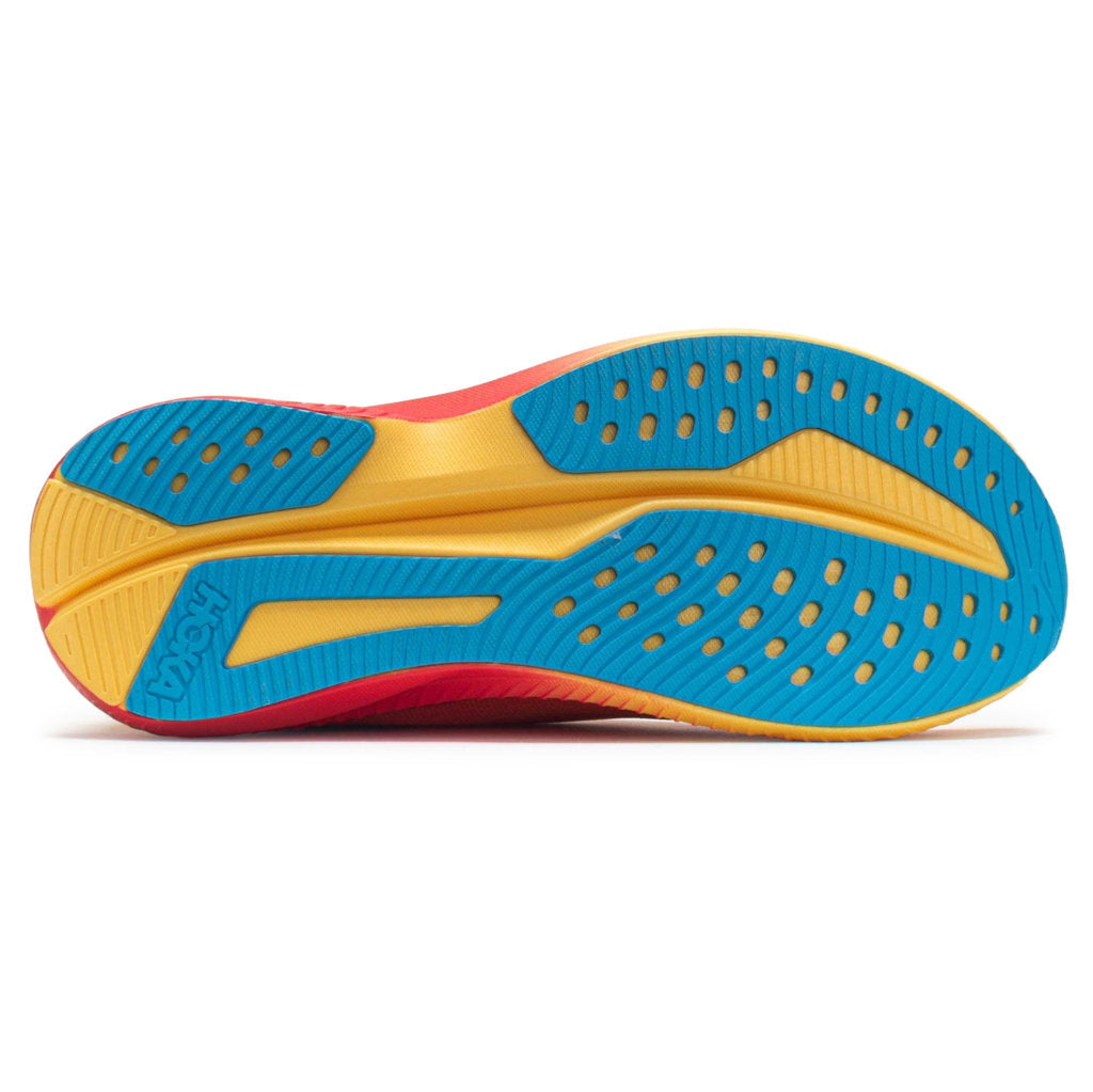 Hoka Mach 6 Textile Women's Running Shoes#color_poppy squash