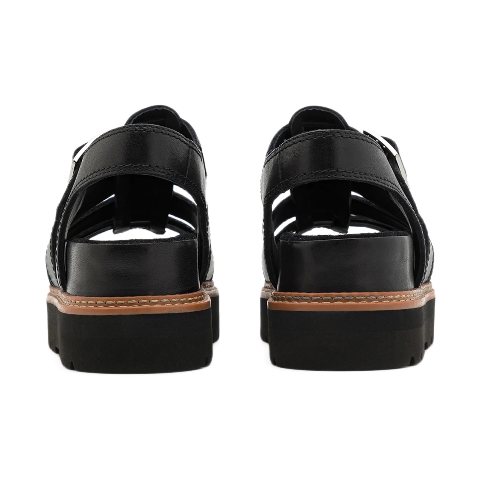 Clarks Orianna Twist Leather Women's Comfort Sandals