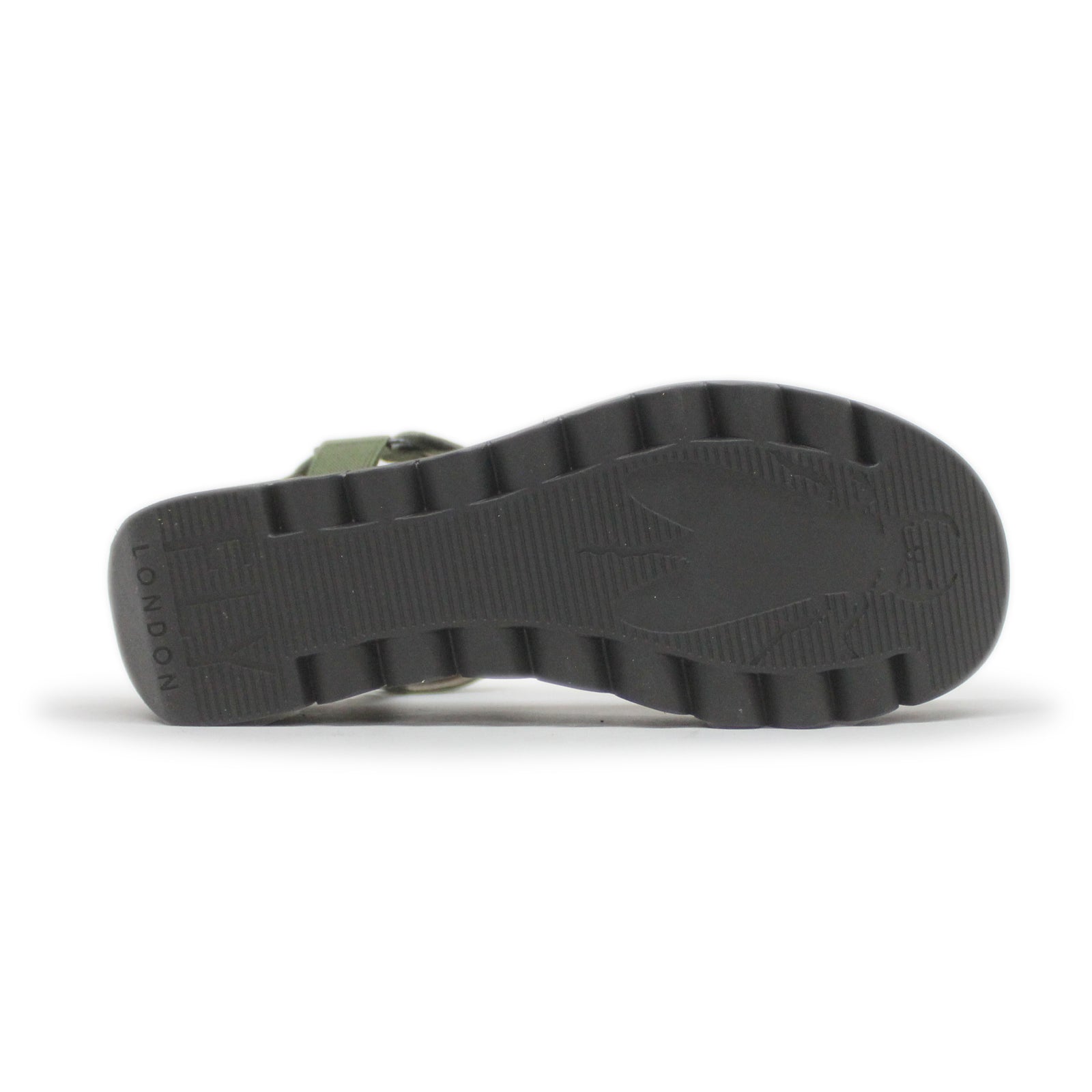 Fly London YEFA726FLY Cupido leather Womens Sandals#color_army green army green brick