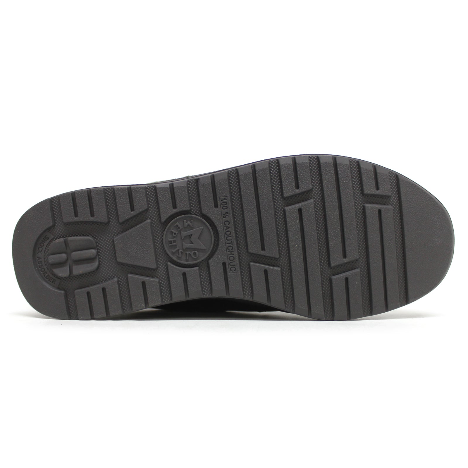 Mephisto Rebeca Nubuck Leather Womens Trainers#color_black