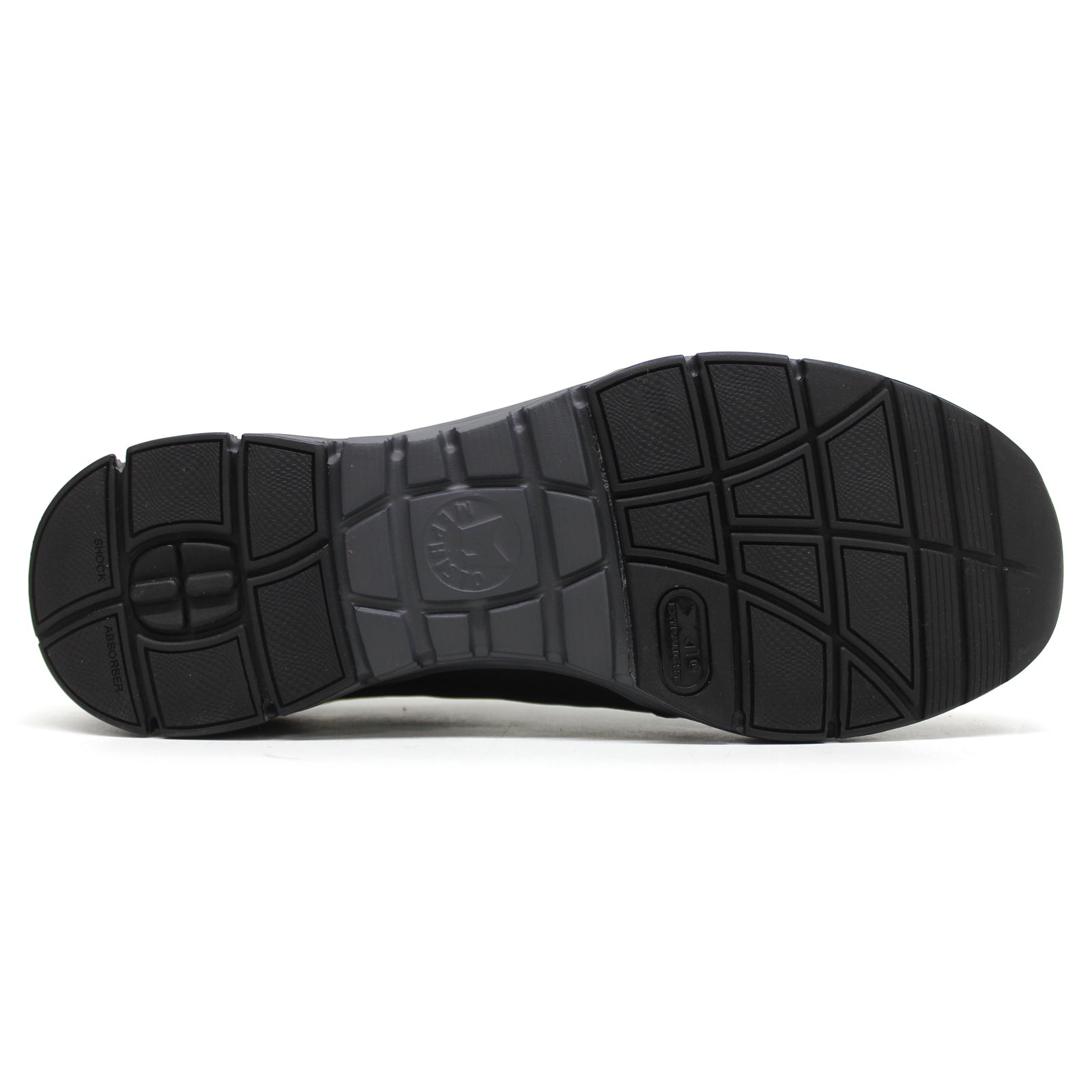 Mephisto Yael Full Grain Leather Womens Trainers#color_black