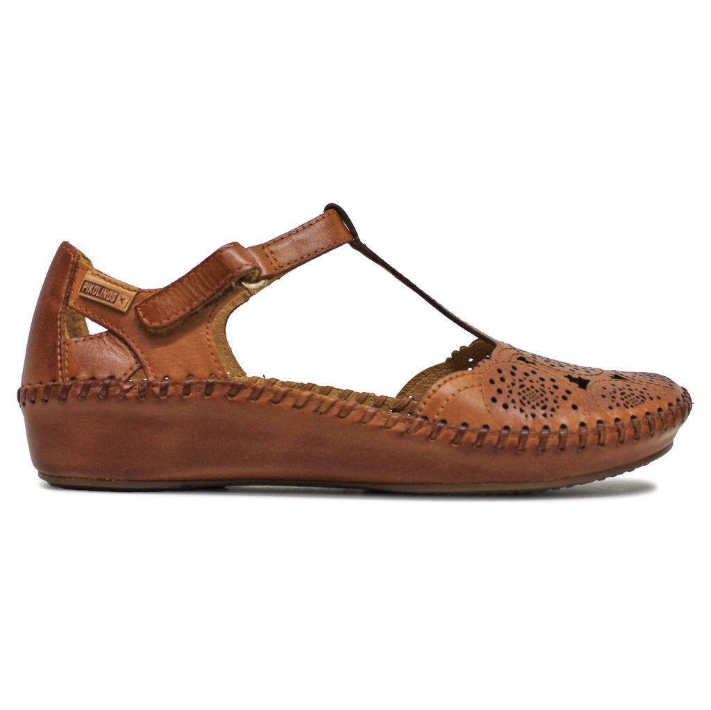 Pikolinos P. Vallarta 655-0734 Leather Womens Sandals#color_brandy