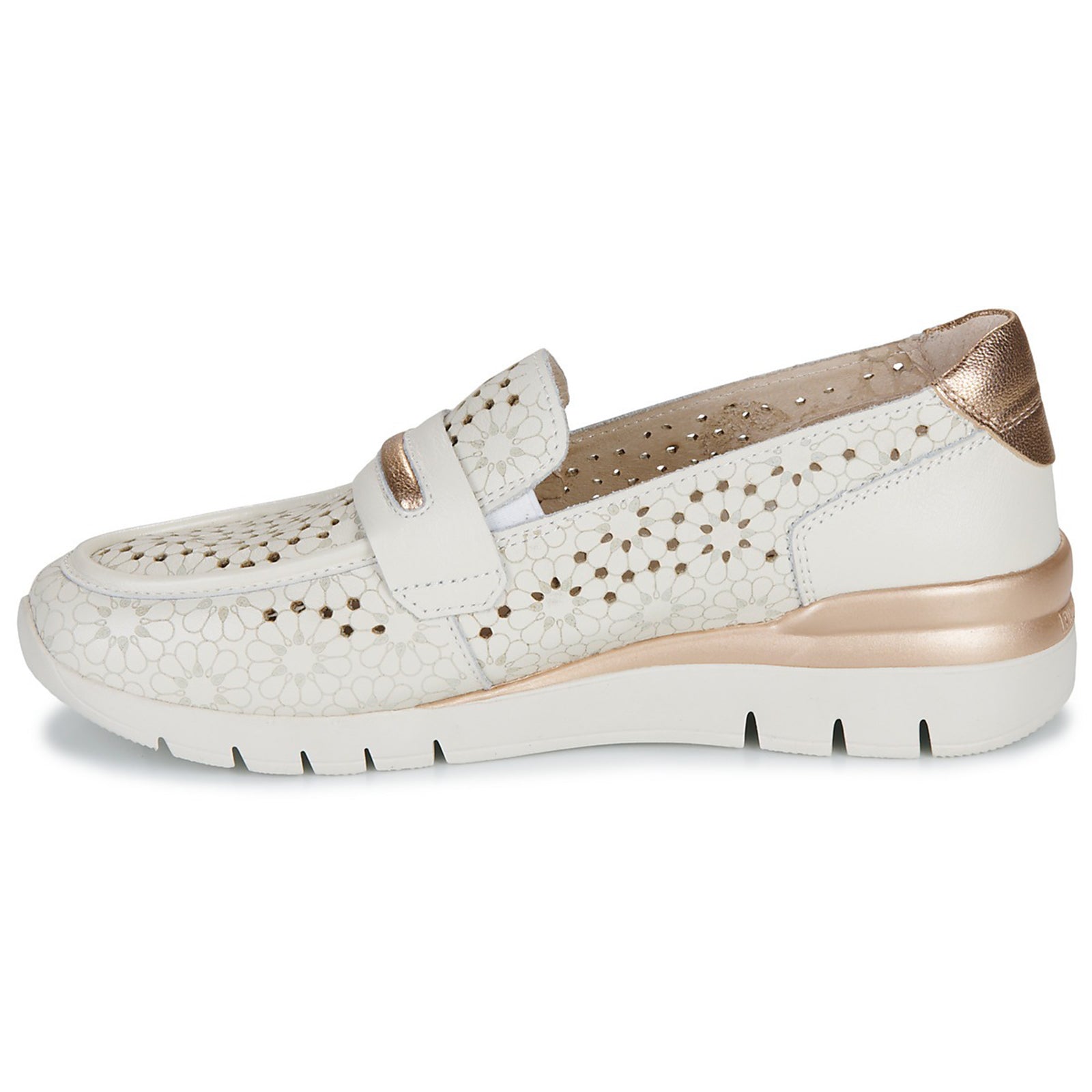 Pikolinos Cantabria W4R-6518 Leather Womens Shoes#color_nata