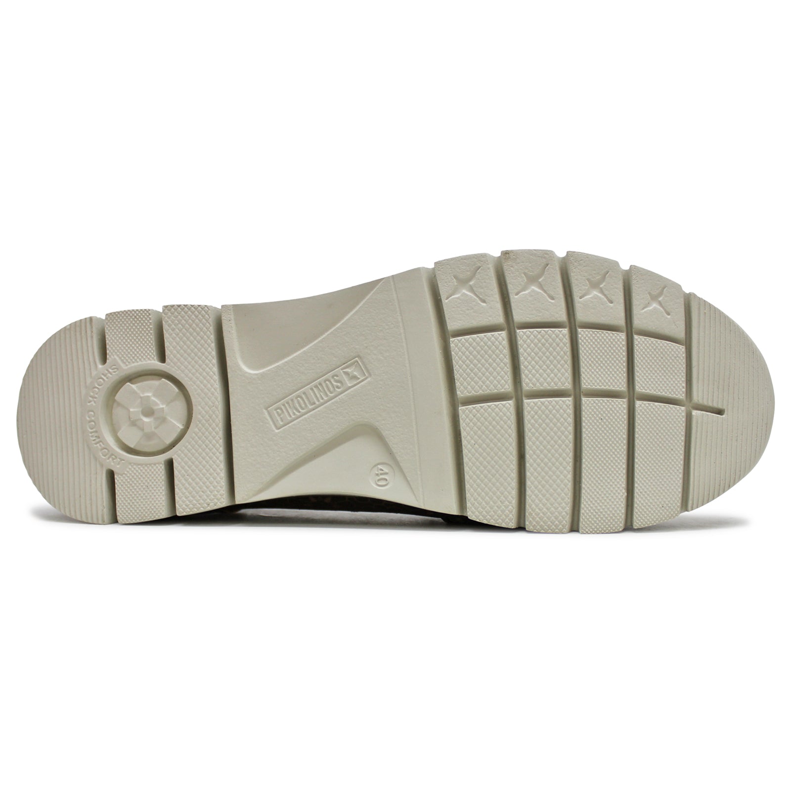 Pikolinos Cantabria W4R-6518 Leather Womens Shoes#color_stone
