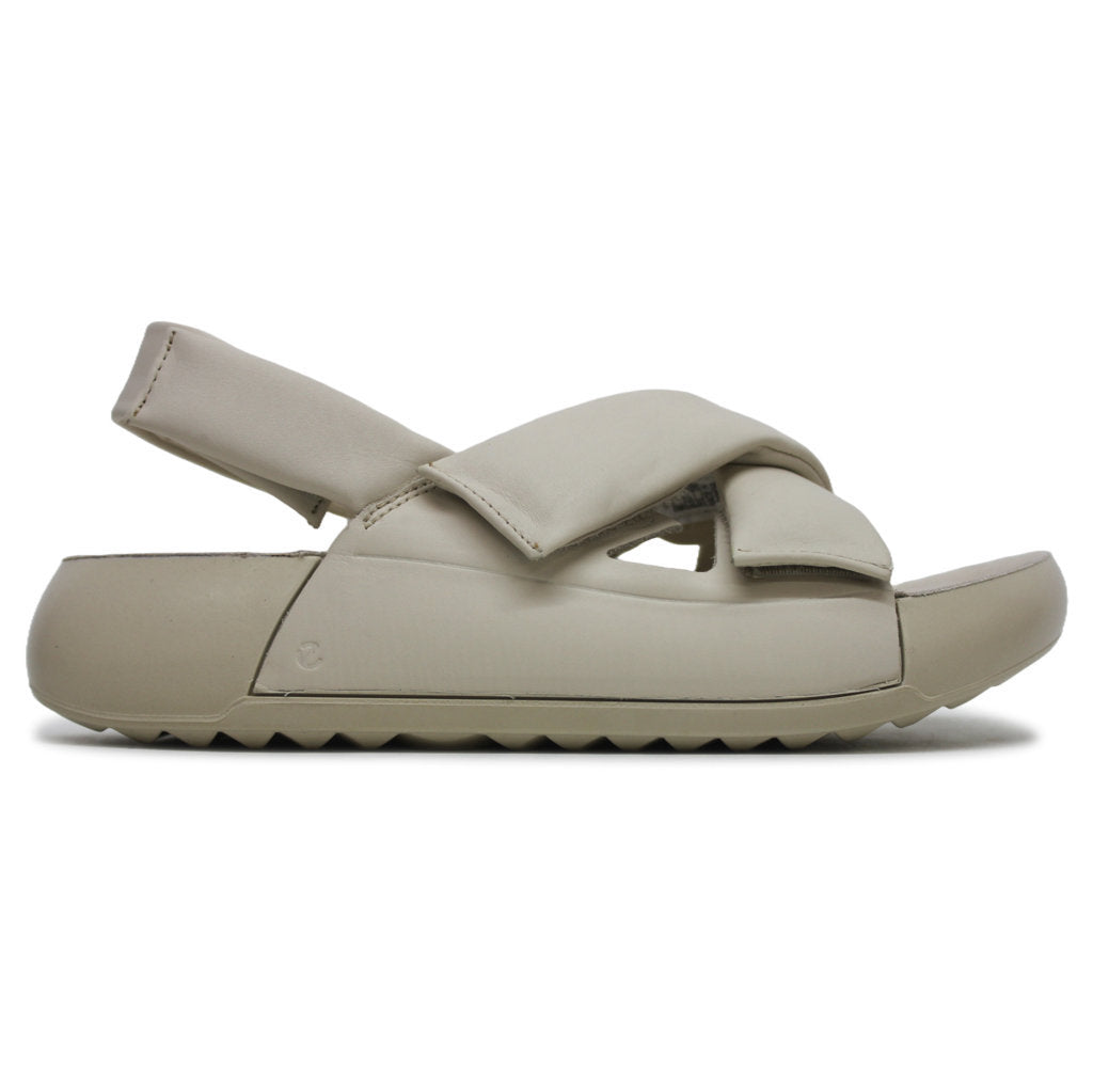 Ecco Cozmo PF 206653 Leather Womens Sandals#color_limestone