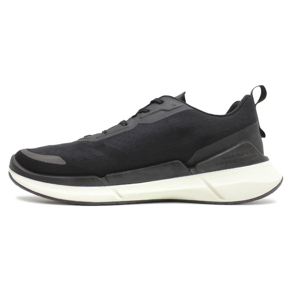 Ecco Biom 2.2 830754 Leather Textile Mens Sneakers#color_black