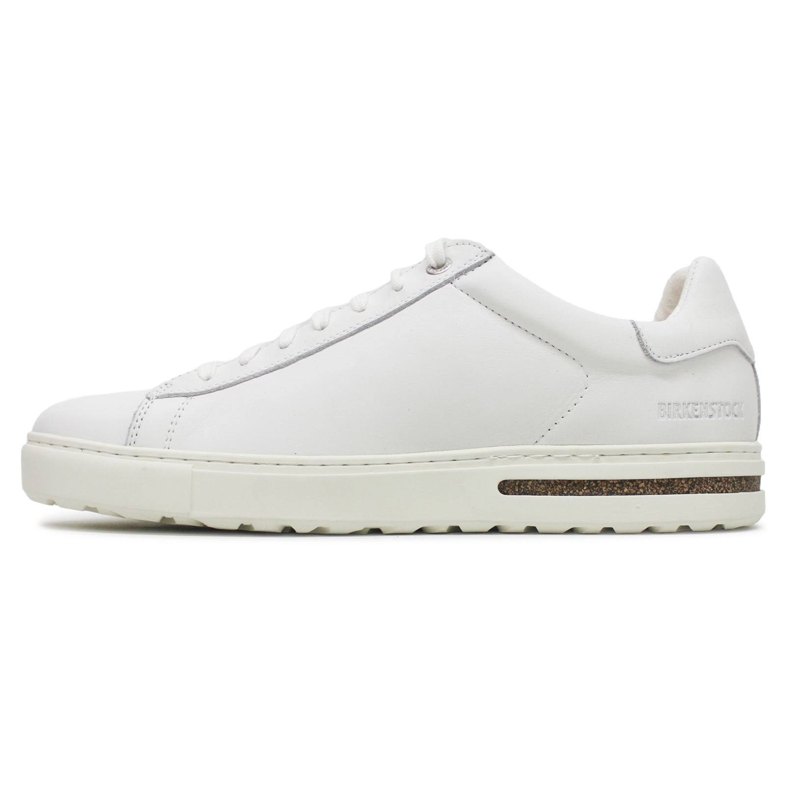 Birkenstock Bend Low Natural Leather Unisex Shoes#color_white