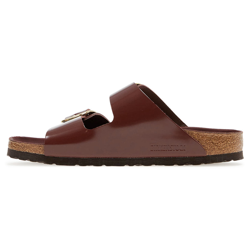 Birkenstock Arizona Big Buckle Leather Unisex Sandals#color_chocolate