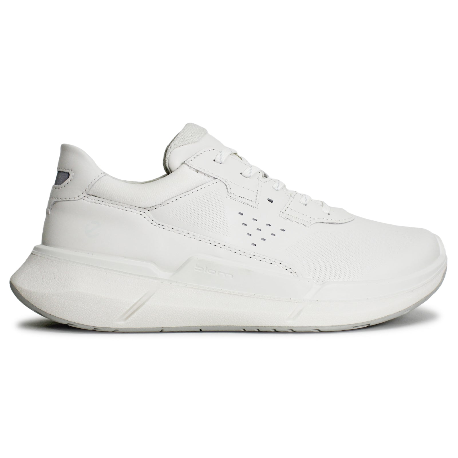 Ecco Biom 2.2 830763 Full Grain Leather Womens Sneakers#color_white