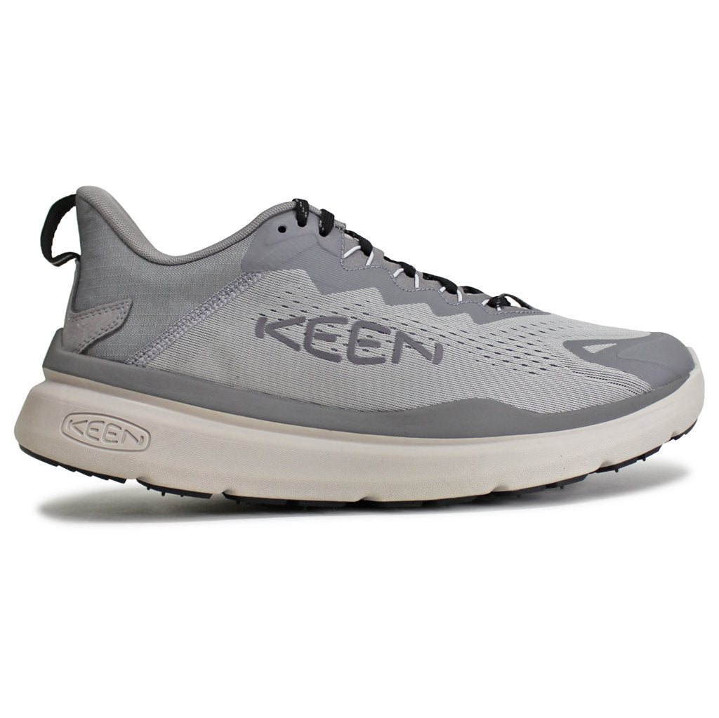 Keen WK450 Textile Synthetic Mens Sneakers#color_alloy steel grey