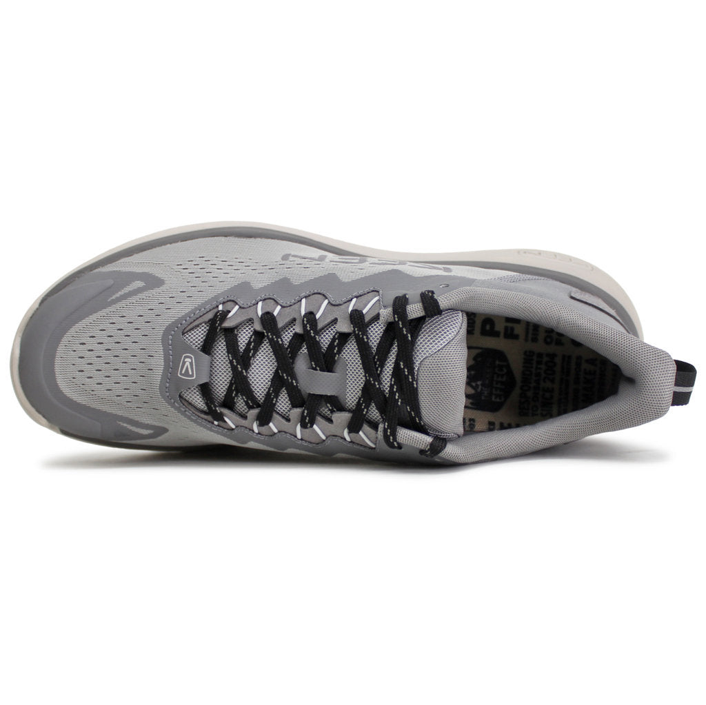 Keen WK450 Textile Synthetic Mens Sneakers#color_alloy steel grey