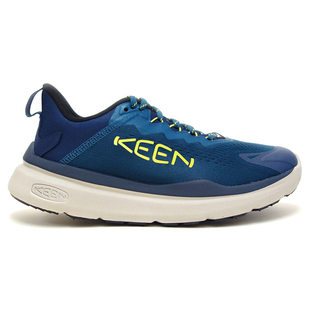 Keen WK450 Textile Synthetic Mens Sneakers#color_legion blue evening primrose