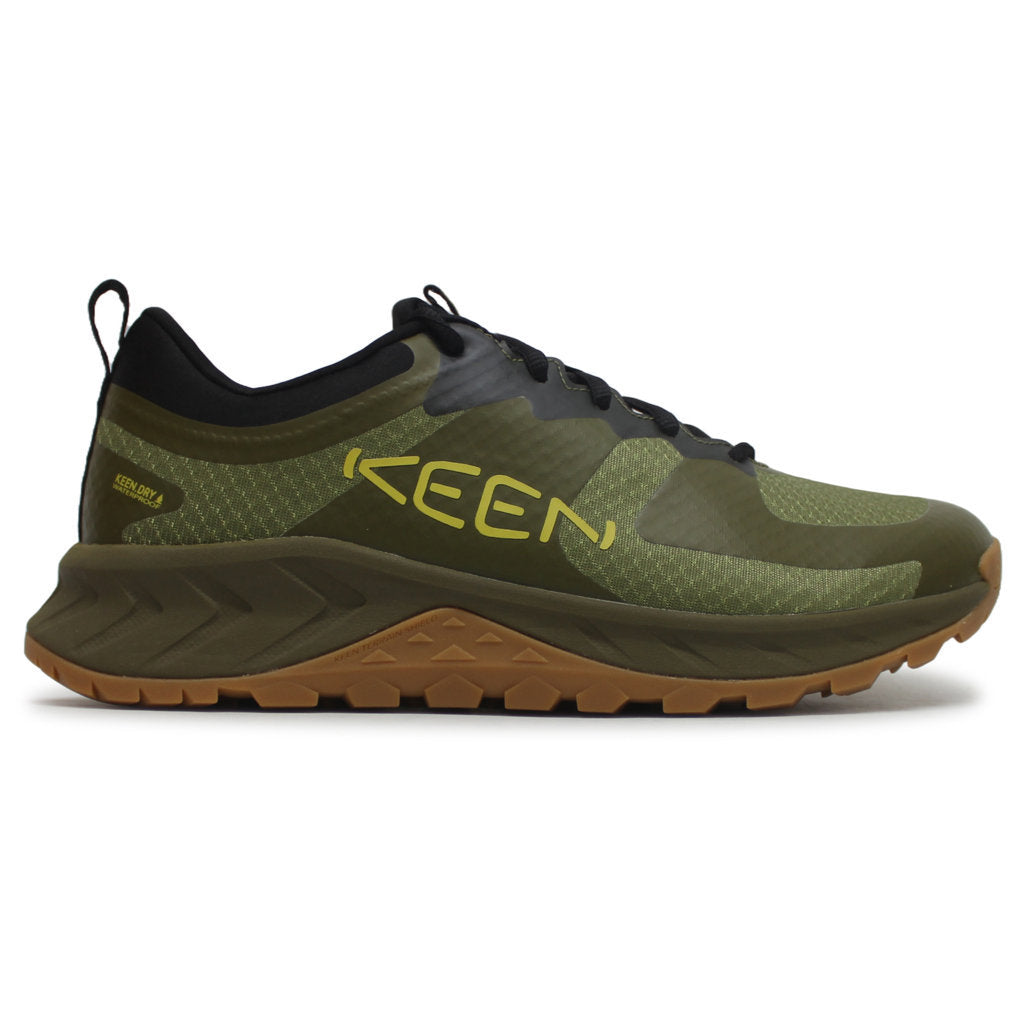 Keen Versacore WP Textile Synthetic Mens Sneakers#color_dark olive antique moss