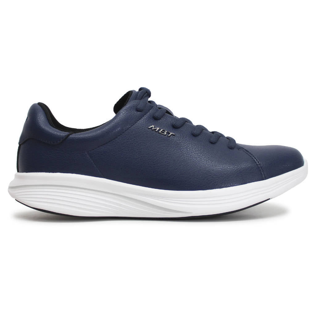 MBT Kuni Synthetic Leather Mens Sneakers#color_navy