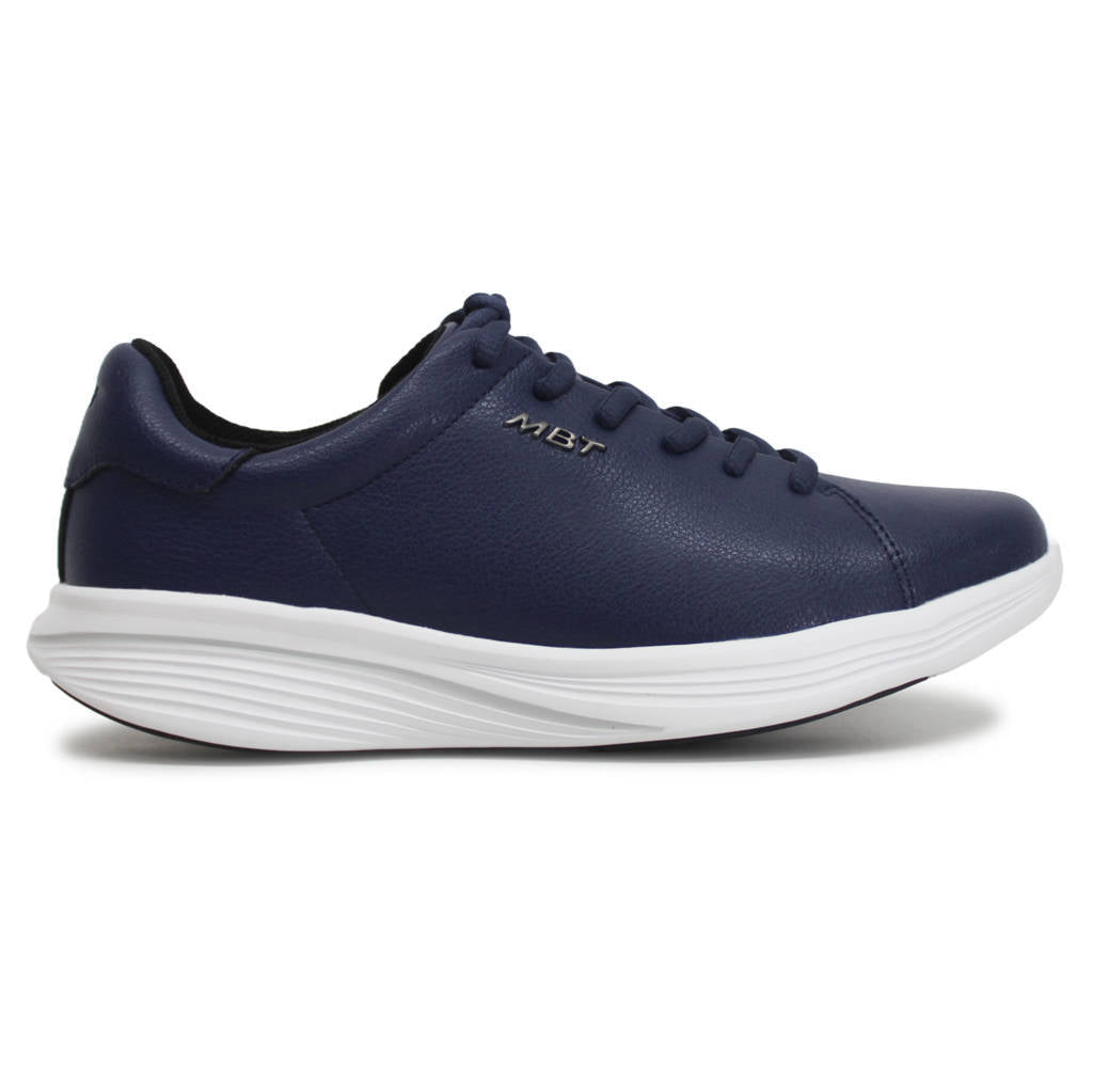 MBT Kuni Synthetic Leather Womens Sneakers#color_navy