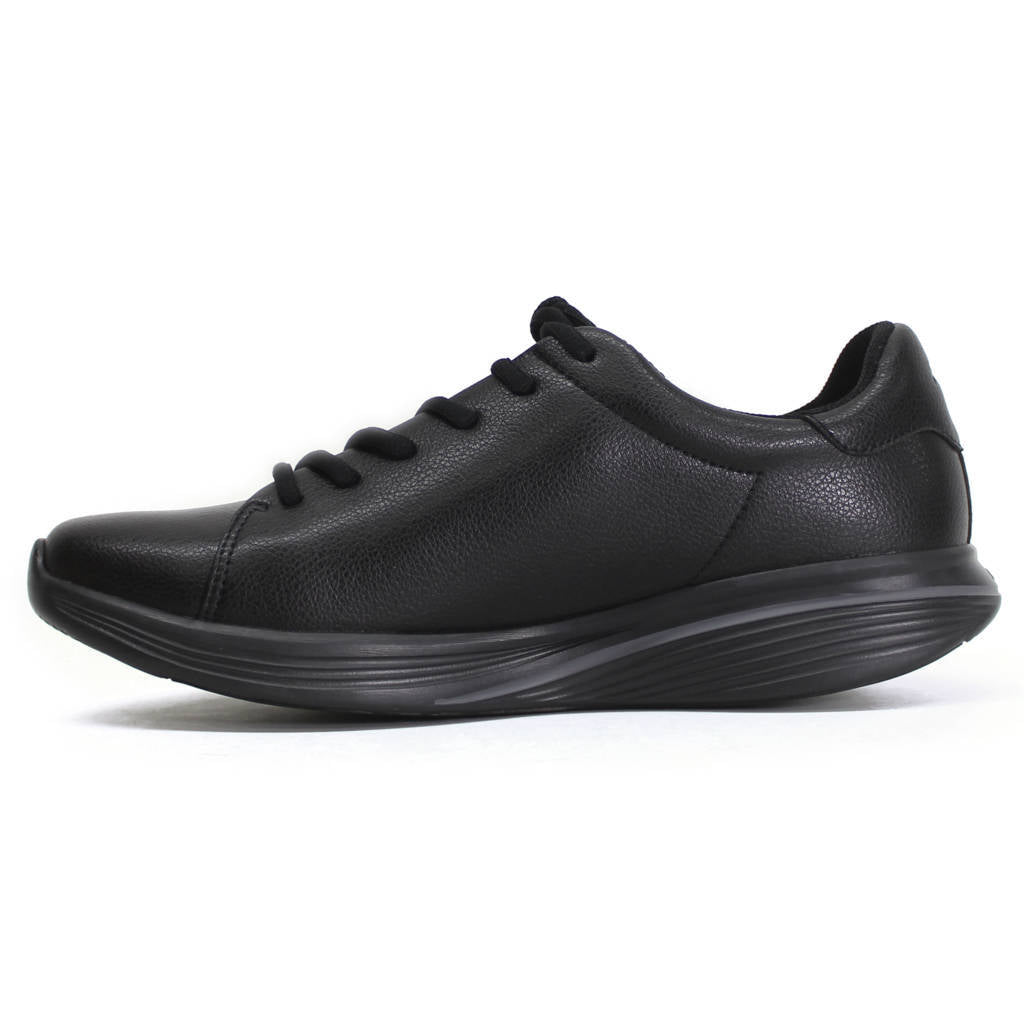 MBT Kuni Synthetic Leather Womens Sneakers#color_black black