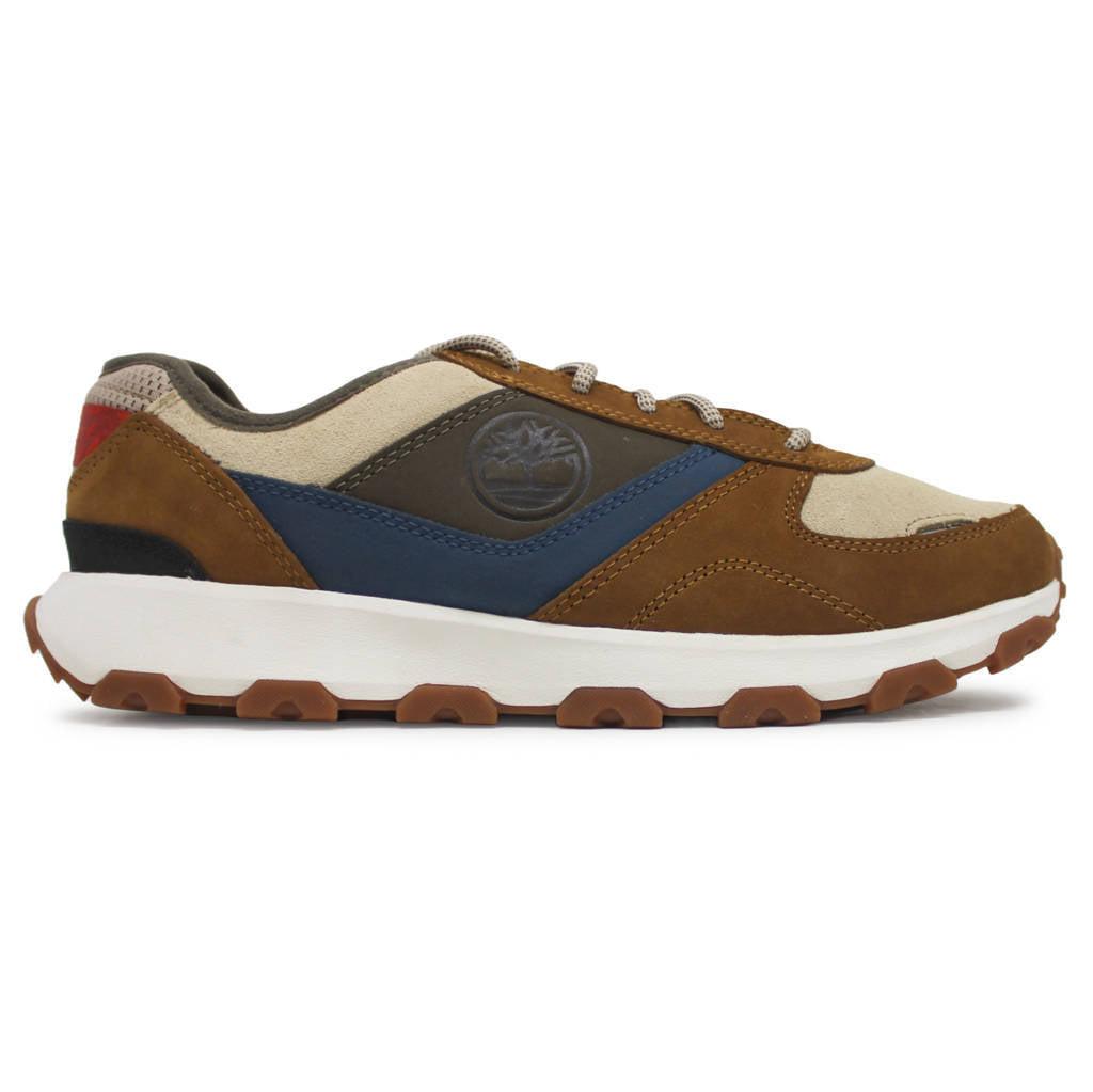 Timberland Winsor Park Oxford Nubuck Leather Mens Sneakers#color_brown