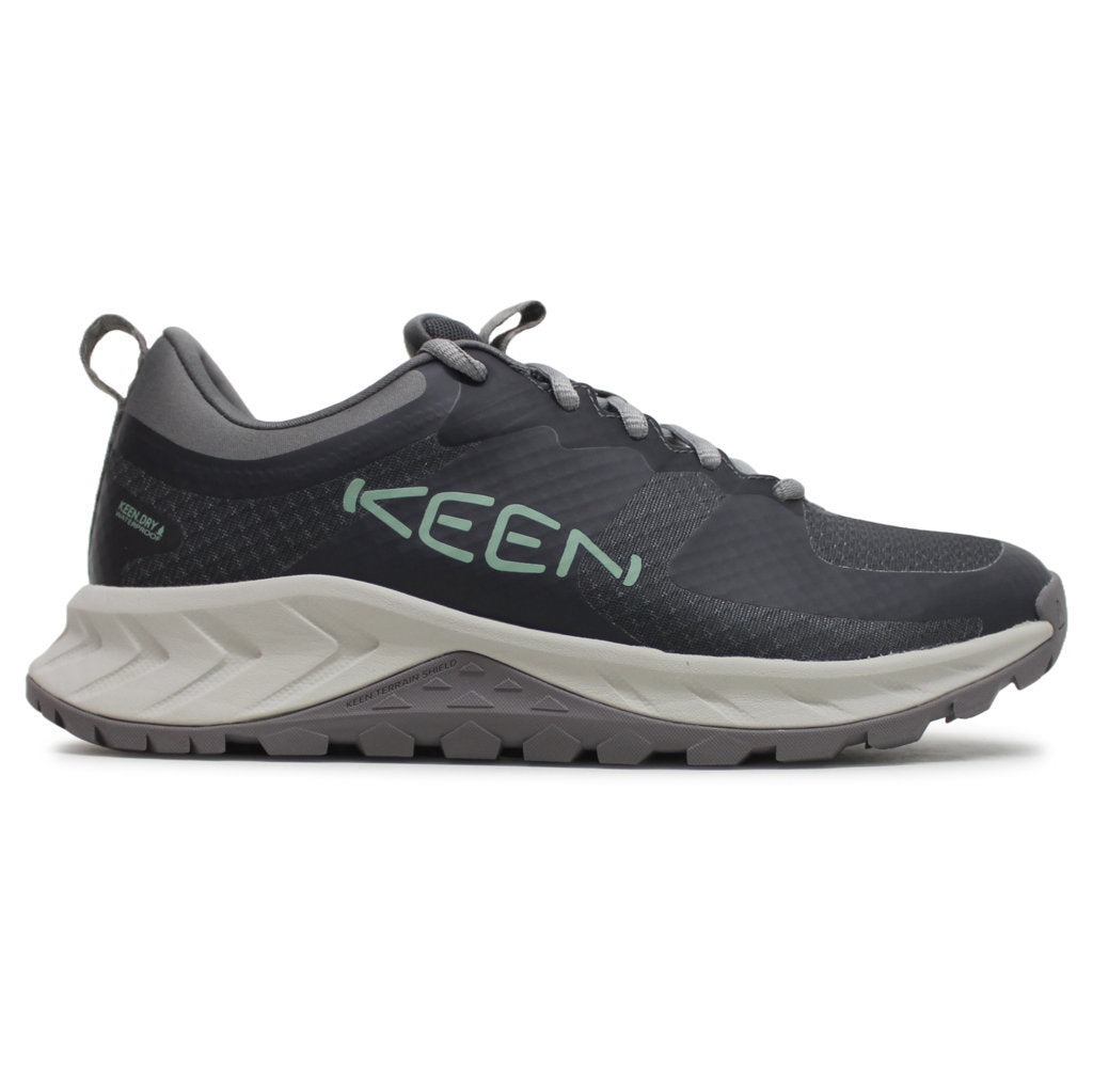 Keen Versacore WP Textile Synthetic Womens Sneakers#color_magnet granite green