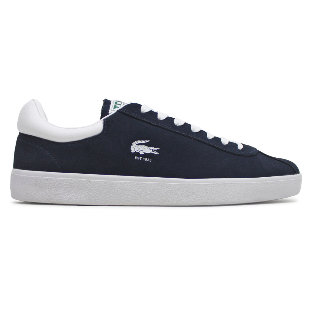 Lacoste Baseshot Suede Mens Sneakers#color_navy white