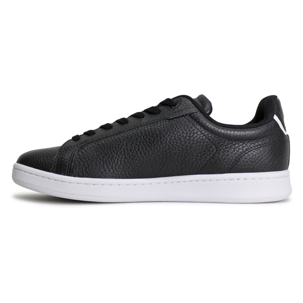 Lacoste Carnaby Pro Leather Synthetic Womens Sneakers#color_black white