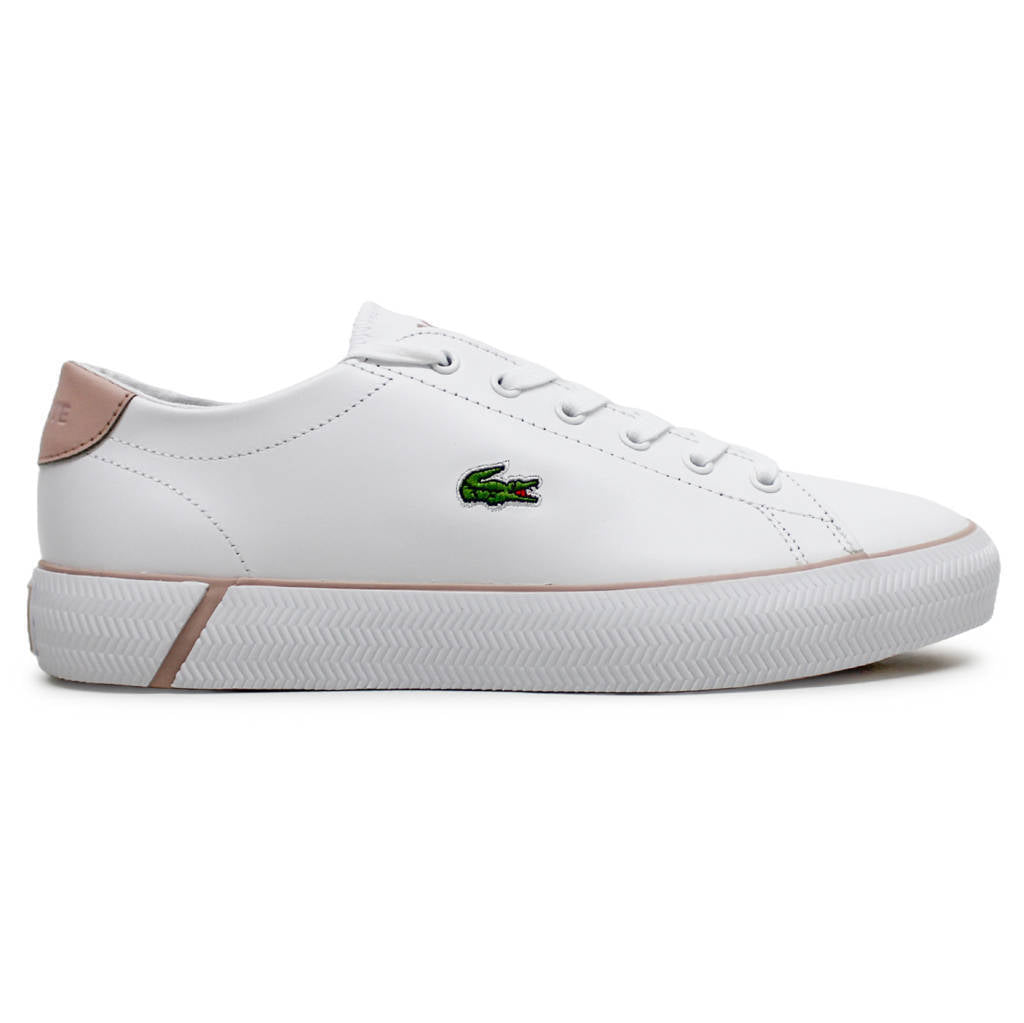 Lacoste Gripshot BL Leather Synthetic Womens Sneakers#color_white light pink