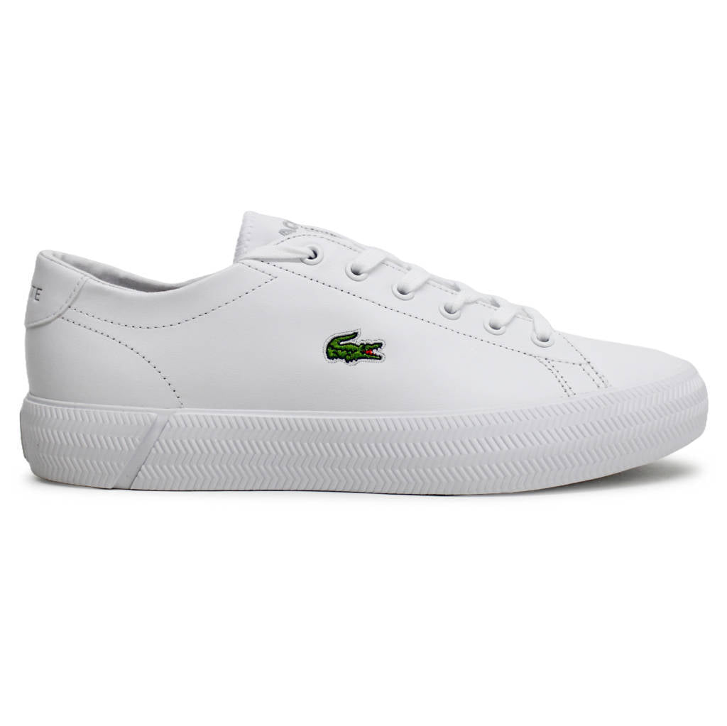 Lacoste Gripshot BL Leather Synthetic Womens Sneakers#color_white white