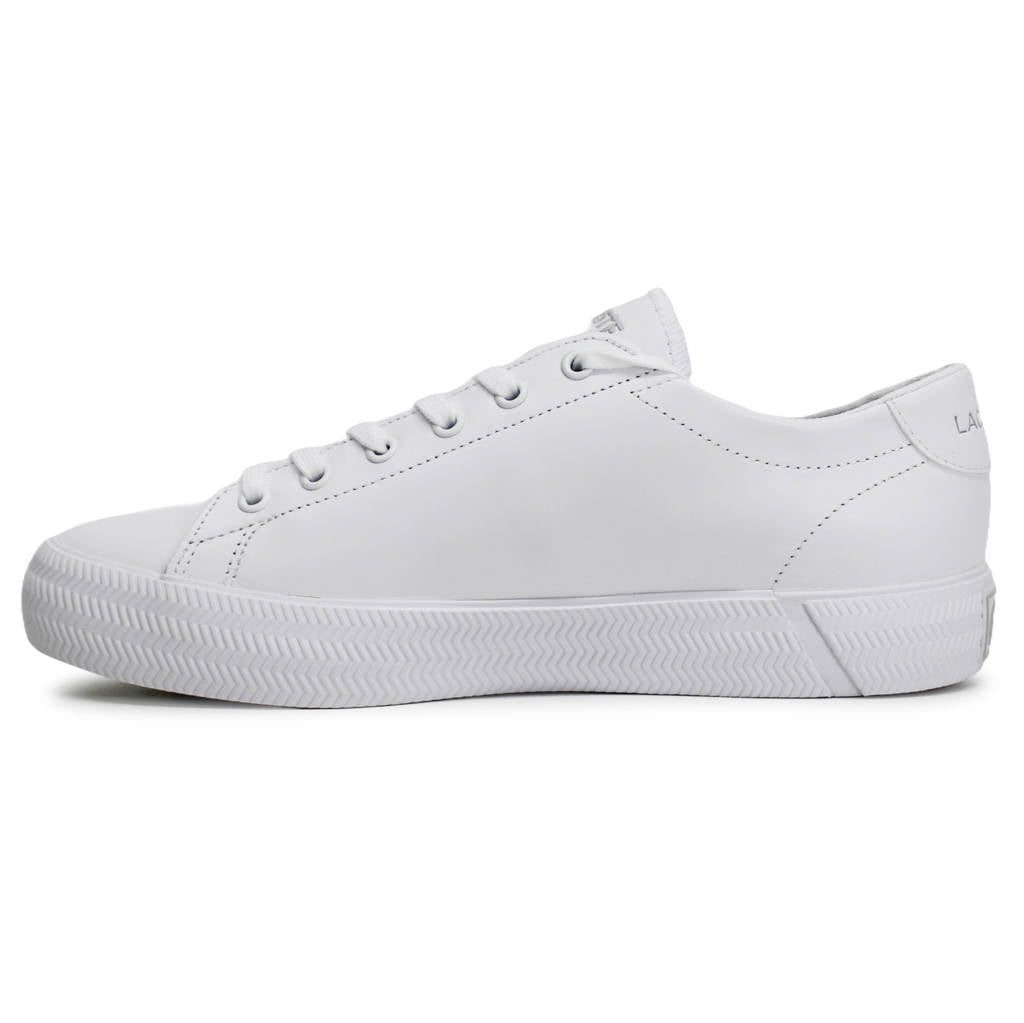 Lacoste Gripshot BL Leather Synthetic Womens Sneakers#color_white white
