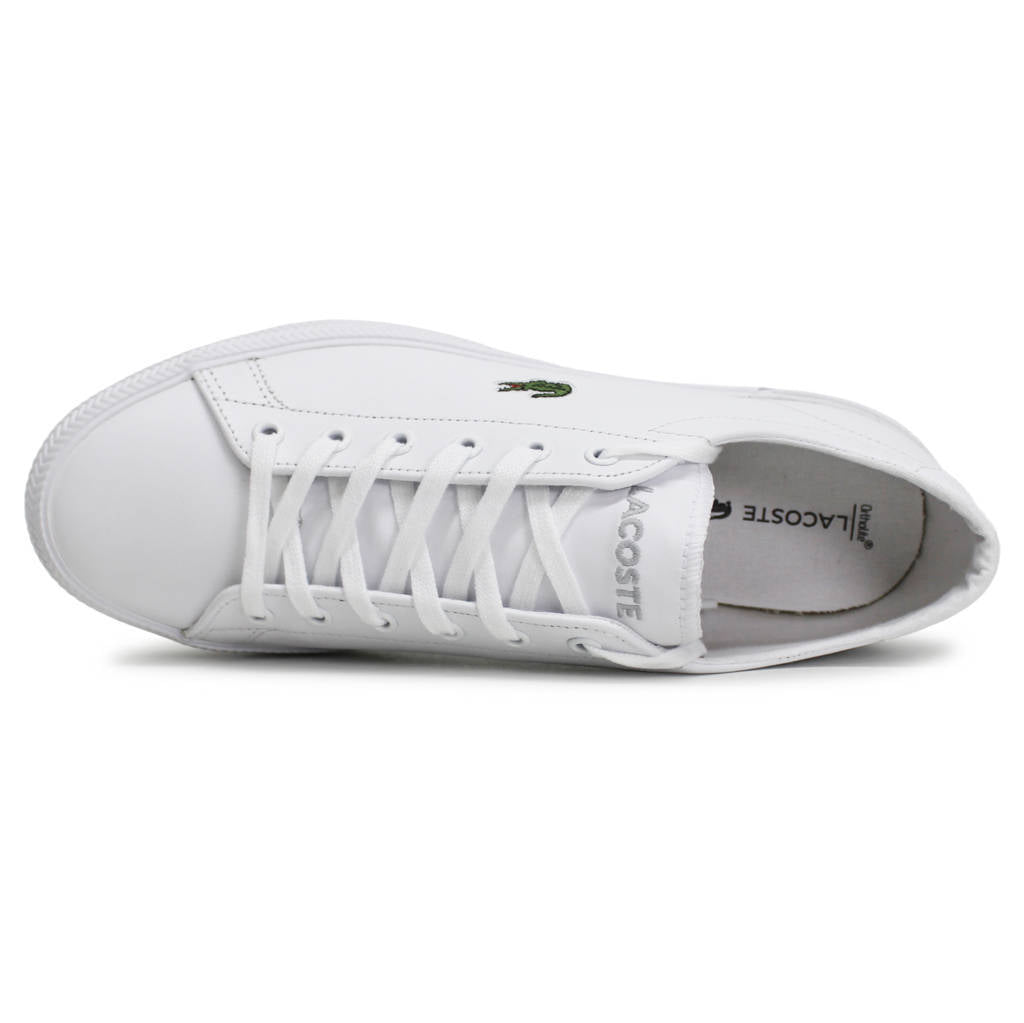 Lacoste Gripshot BL Leather Synthetic Womens Sneakers#color_white white